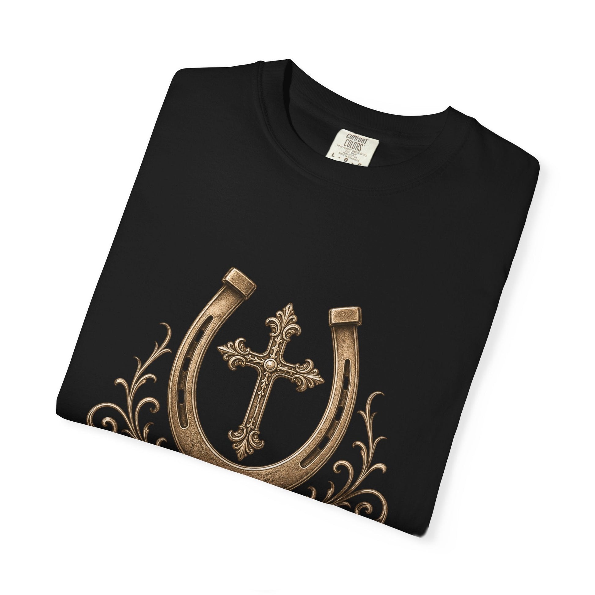 Faith Family Cattle Front T-Shirt - Just Us Flynn’s