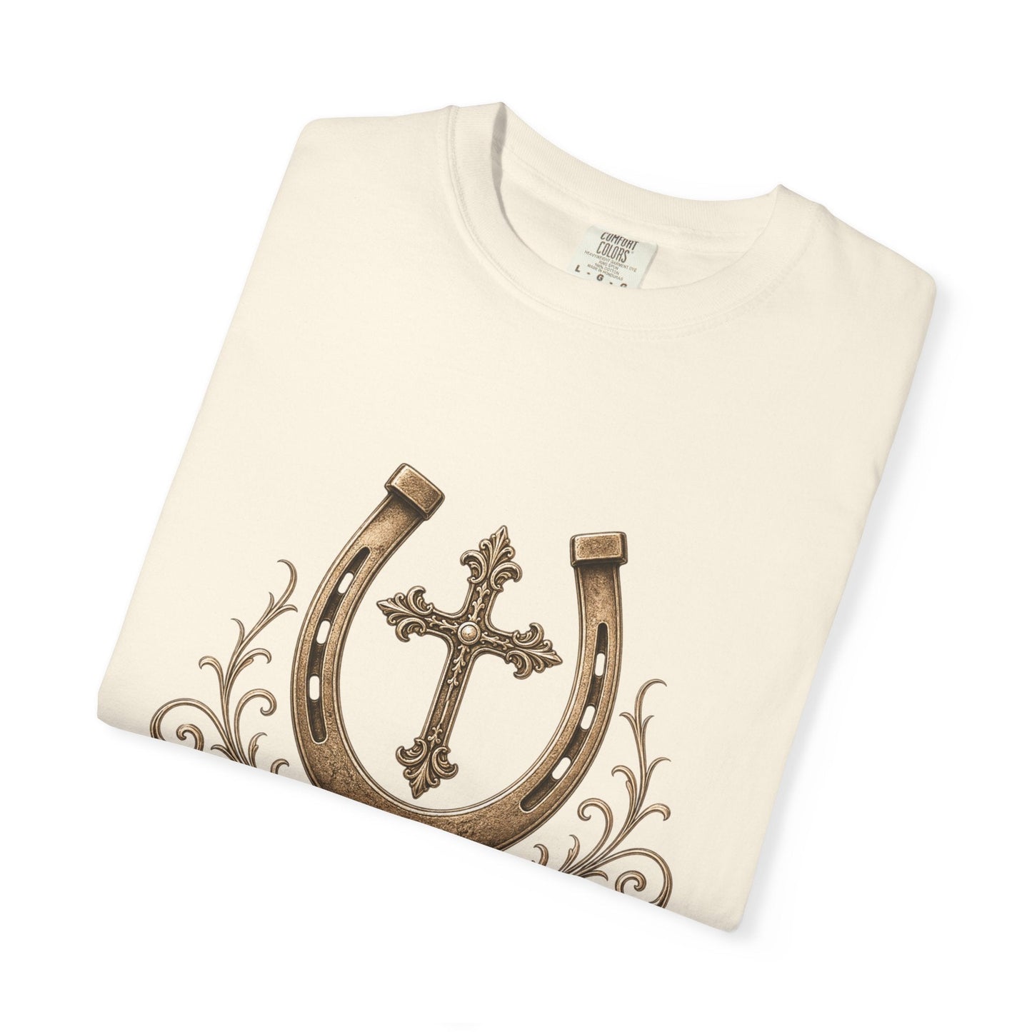 Faith Family Cattle Front T-Shirt - Just Us Flynn’s