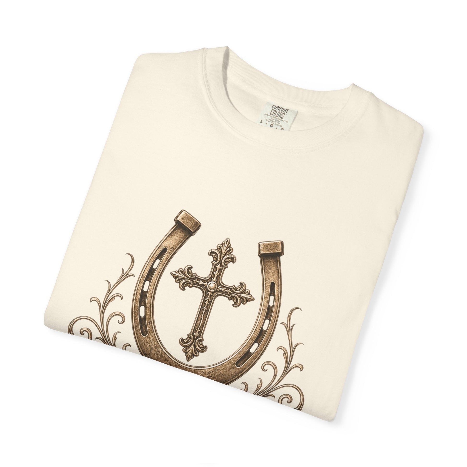 Faith Family Cattle Front T-Shirt - Just Us Flynn’s