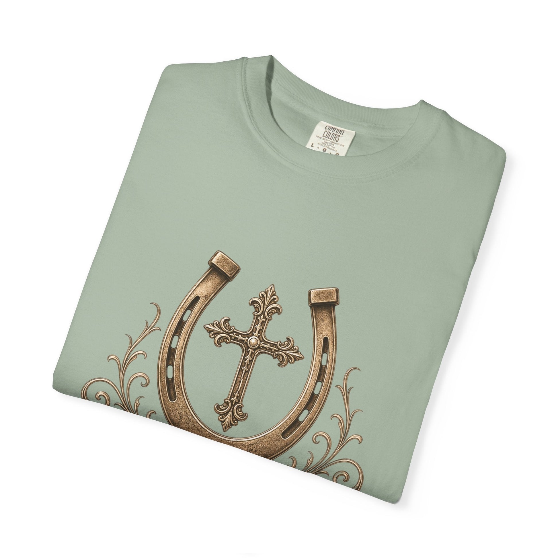 Faith Family Cattle Front T-Shirt - Just Us Flynn’s