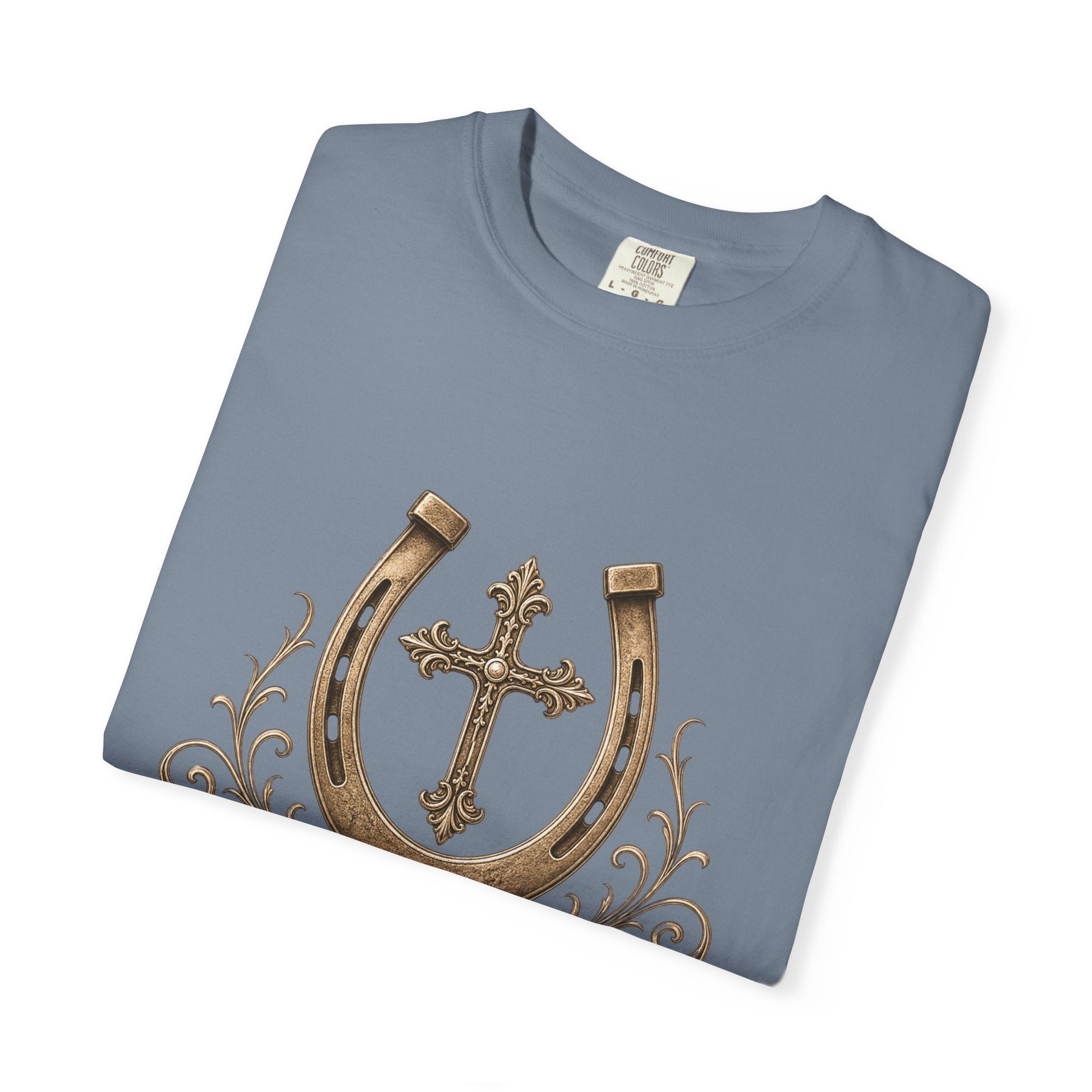 Faith Family Cattle Front T-Shirt - Just Us Flynn’s