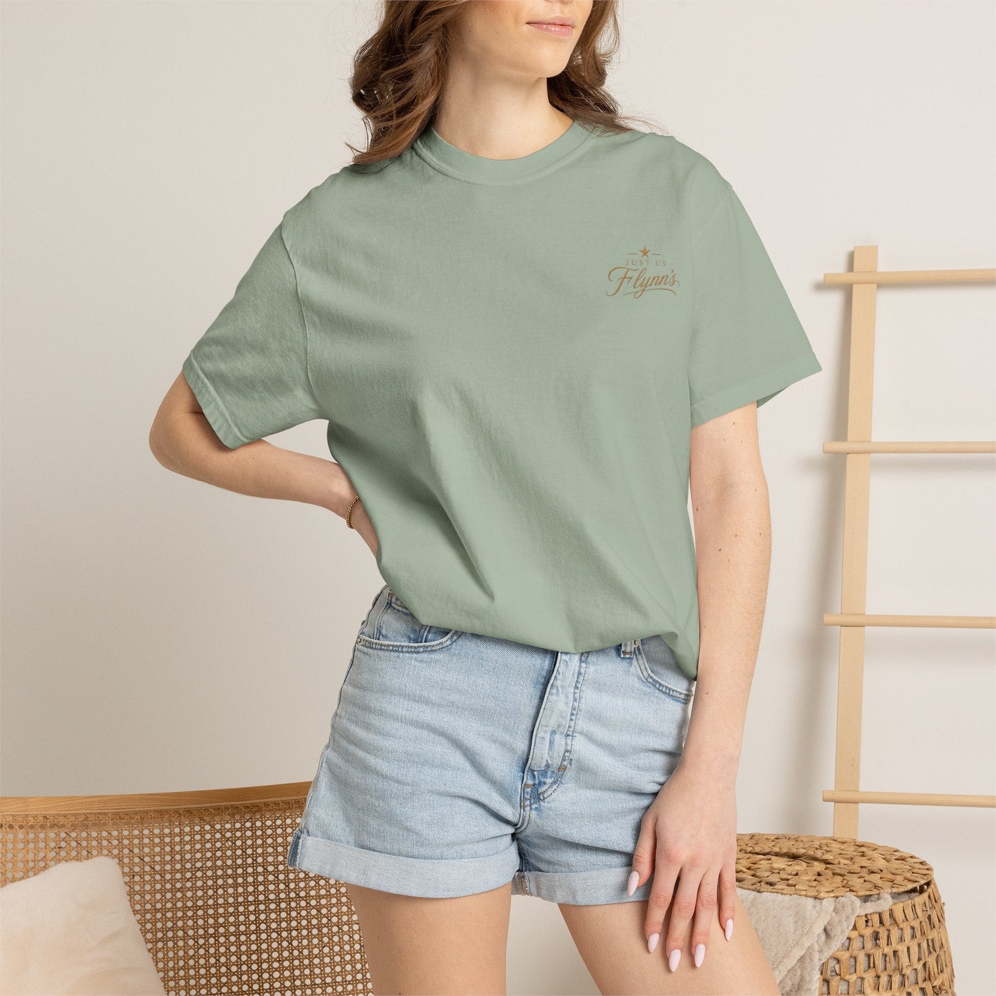 Faith Family Cattle Front/Back T-Shirt - Just Us Flynn’s