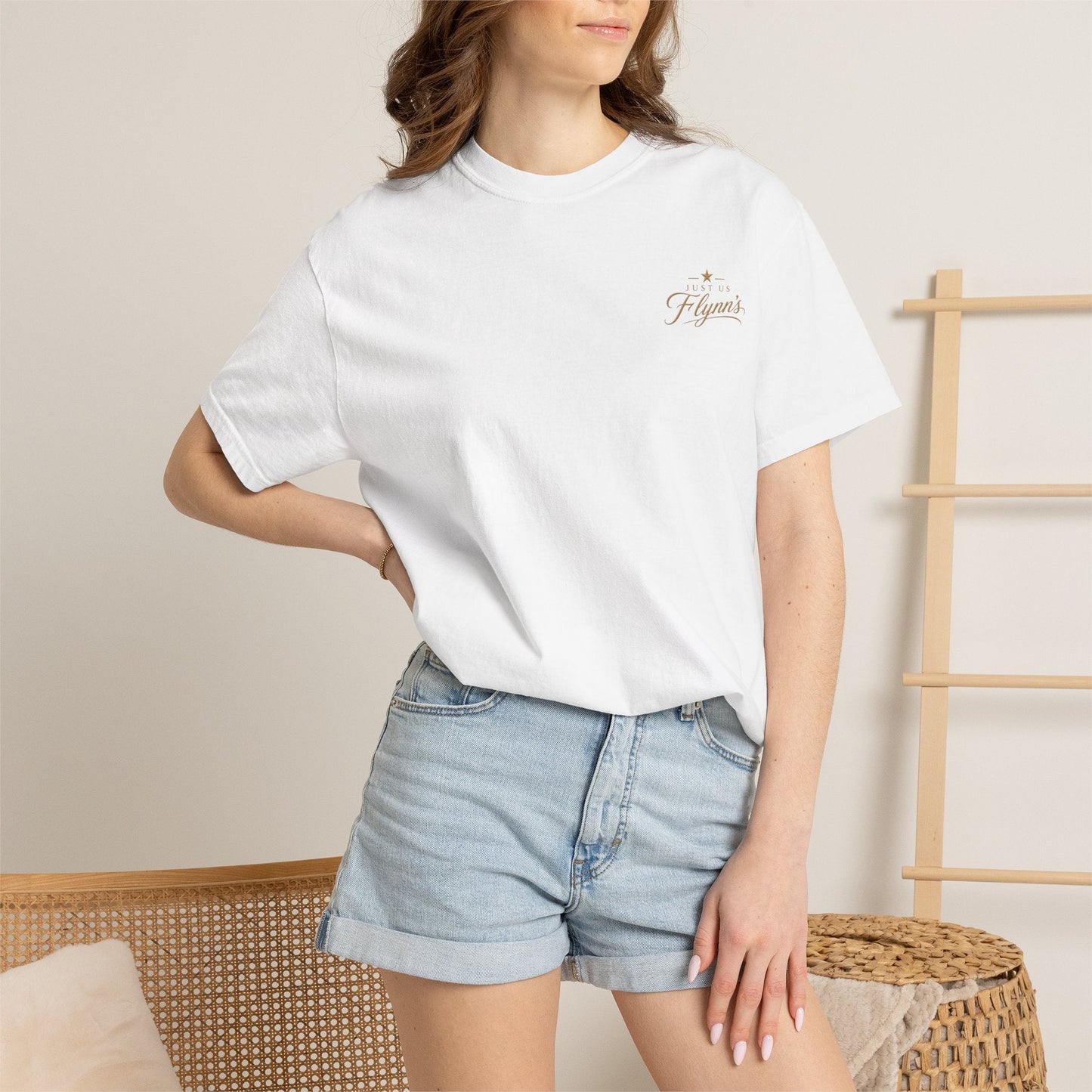 Faith Family Cattle Front/Back T-Shirt - Just Us Flynn’s