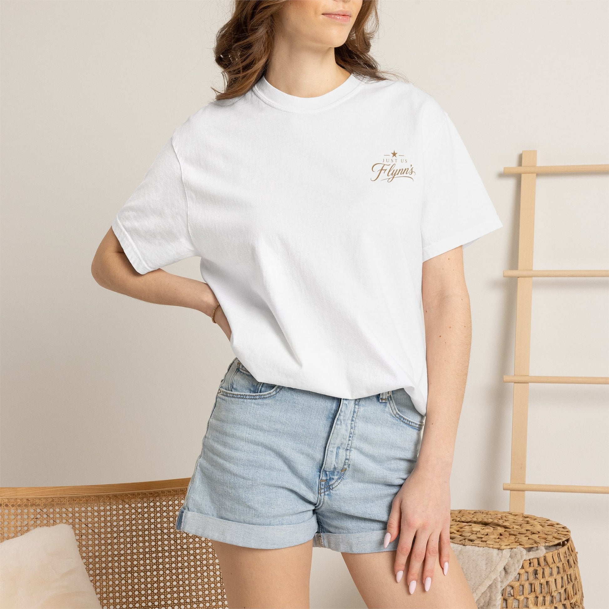 Faith Family Cattle Front/Back T-Shirt - Just Us Flynn’s