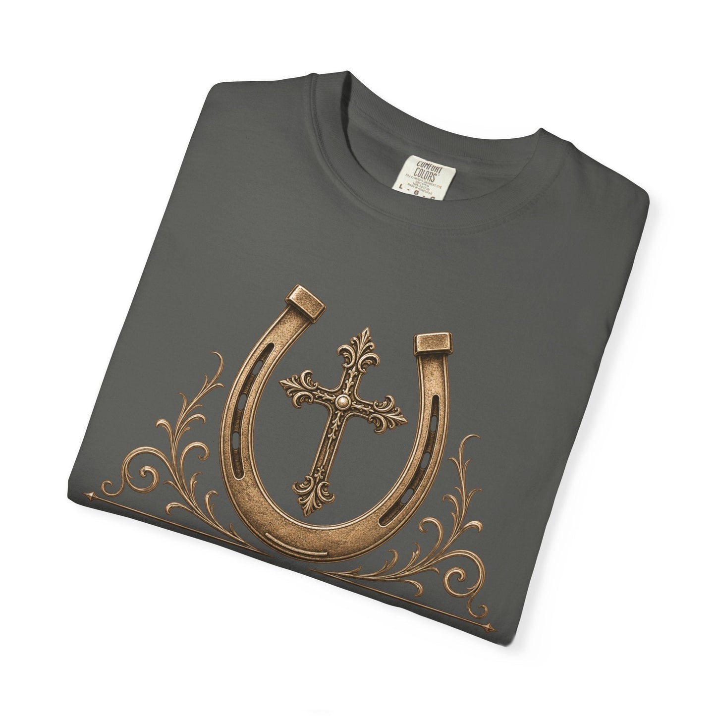 Faith Family Ranch Front T-Shirt - Just Us Flynn’s