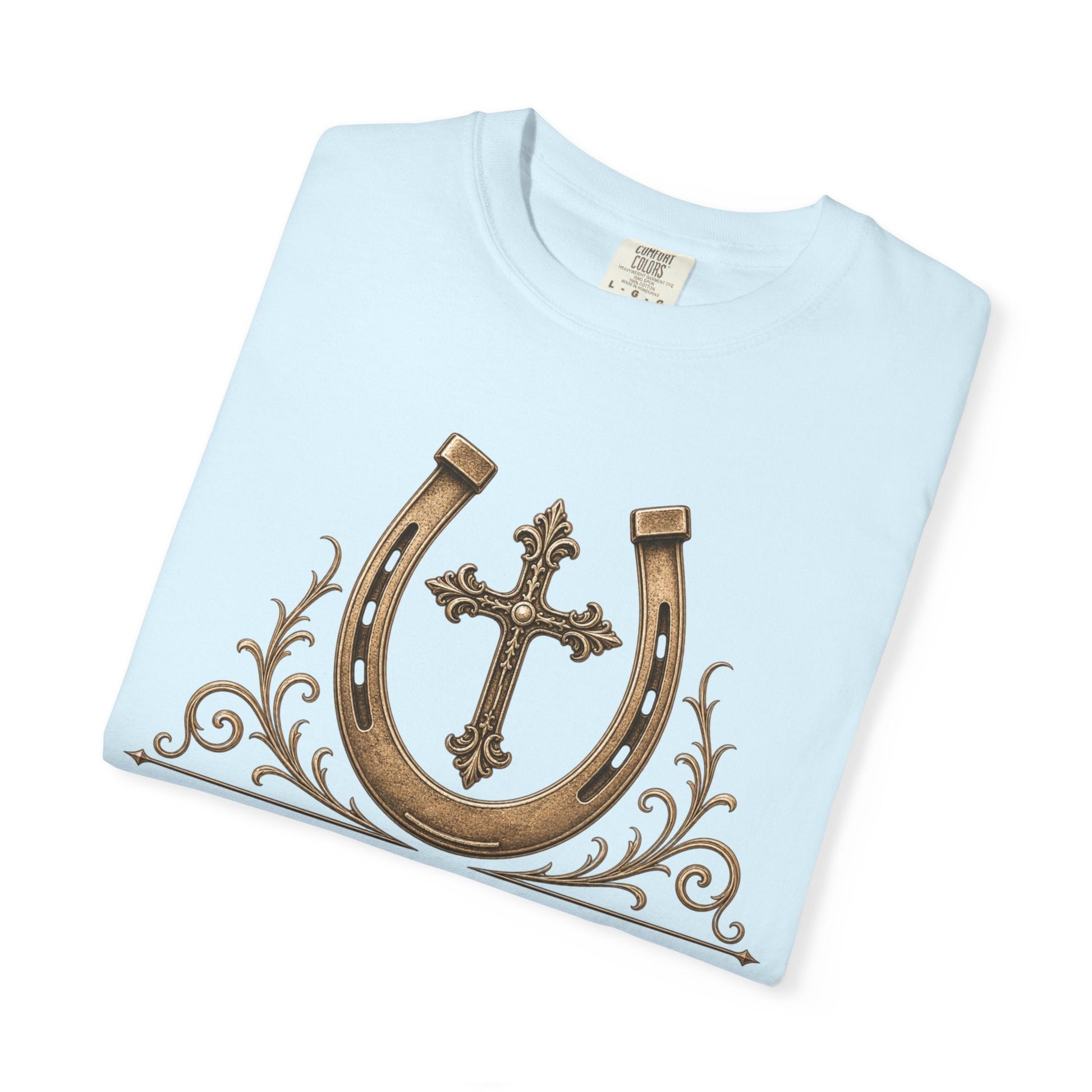 Faith Family Ranch Front T-Shirt - Just Us Flynn’s