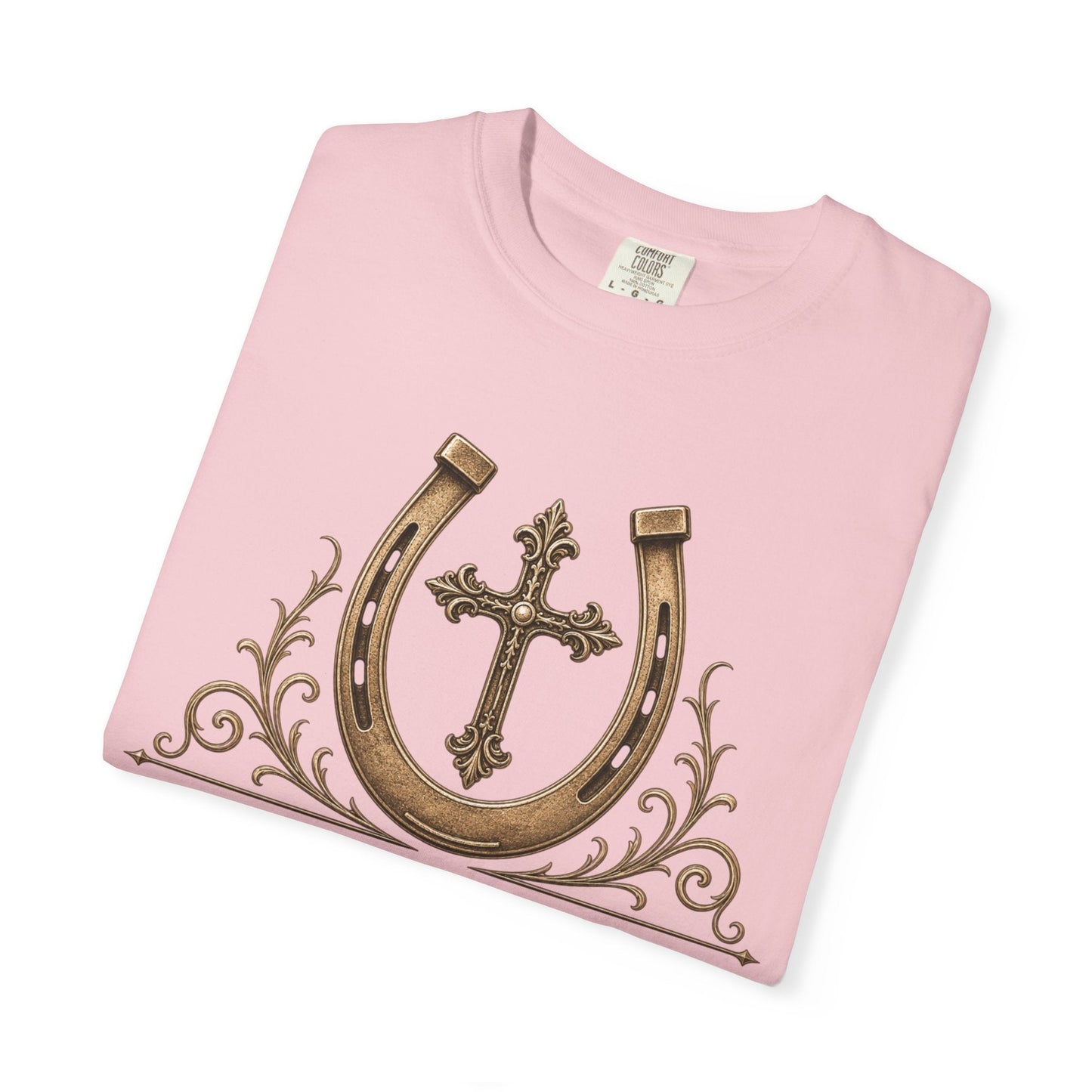 Faith Family Ranch Front T-Shirt - Just Us Flynn’s