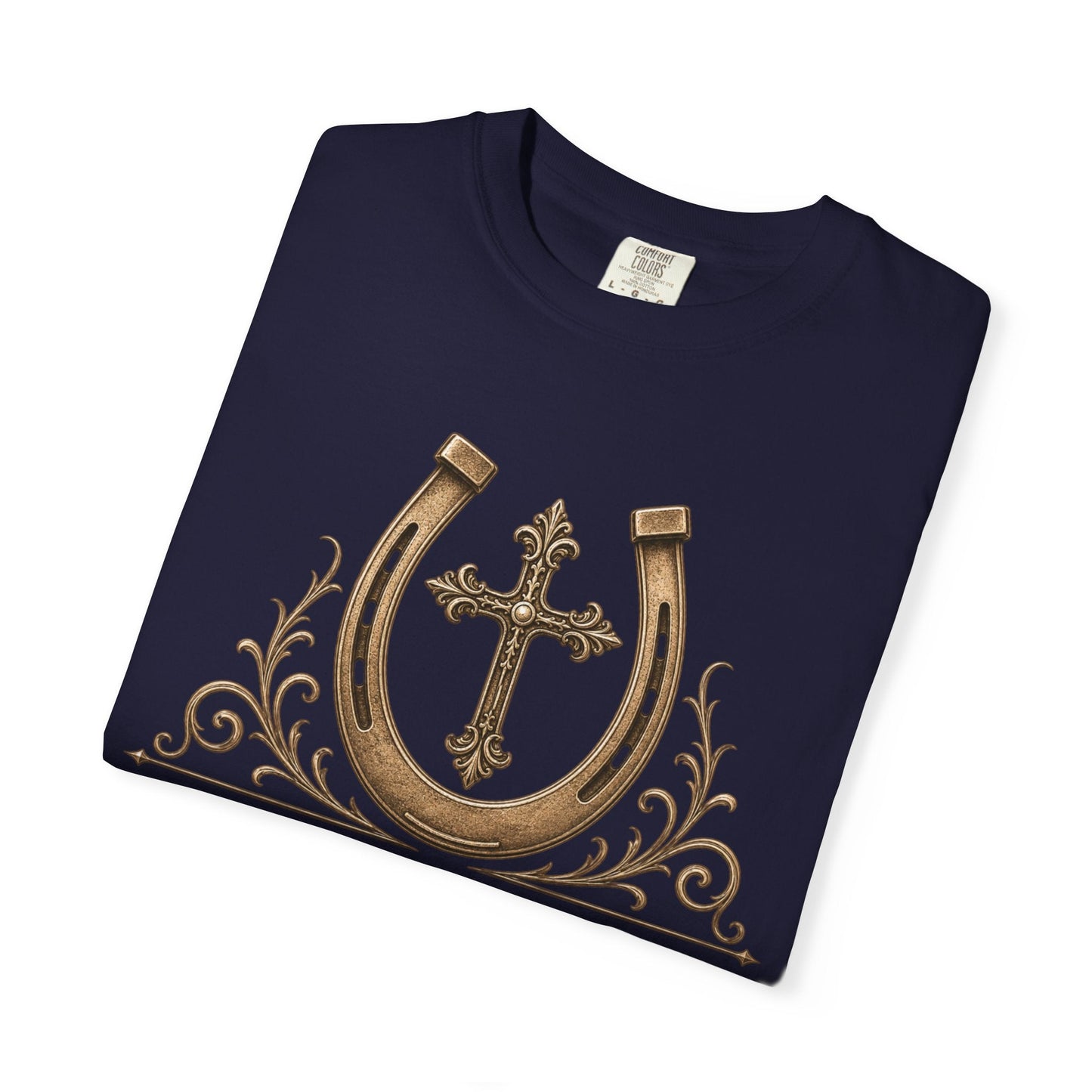 Faith Family Ranch Front T-Shirt - Just Us Flynn’s