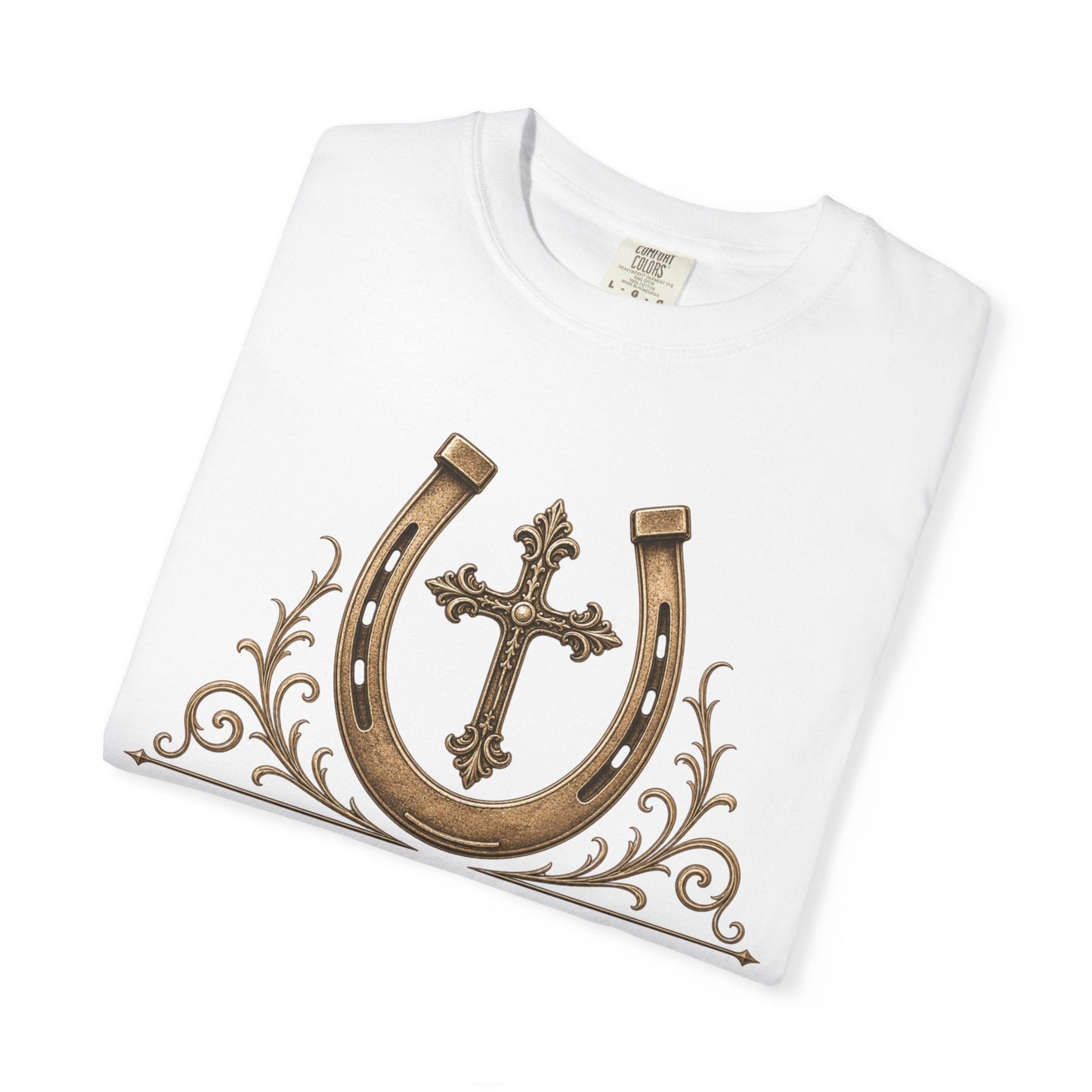 Faith Family Ranch Front T-Shirt - Just Us Flynn’s