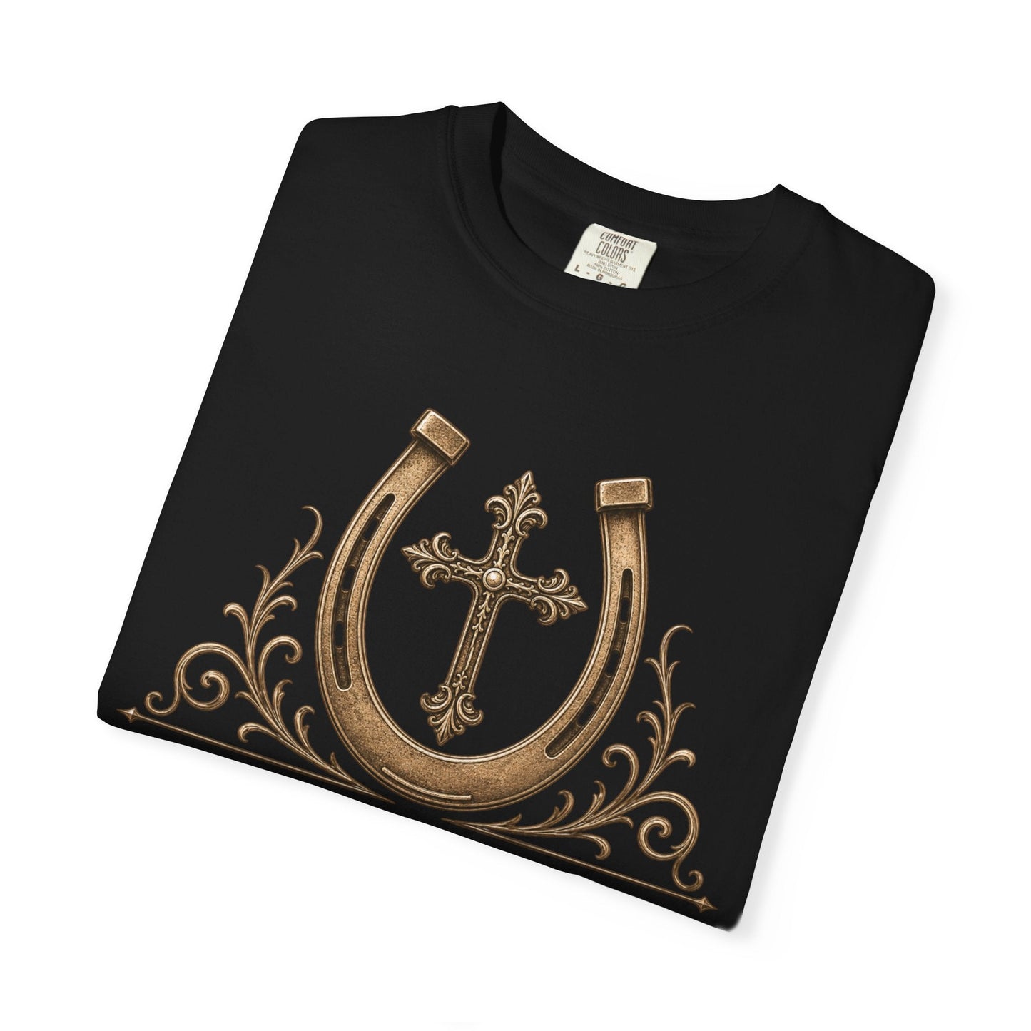 Faith Family Ranch Front T-Shirt - Just Us Flynn’s