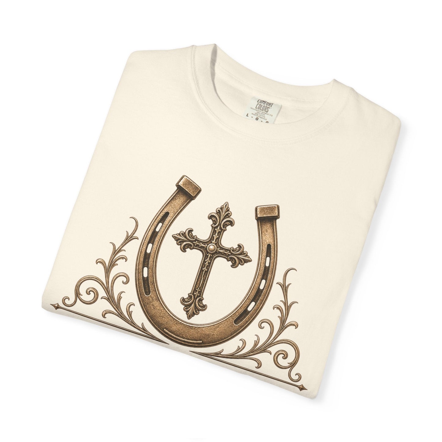 Faith Family Ranch Front T-Shirt - Just Us Flynn’s