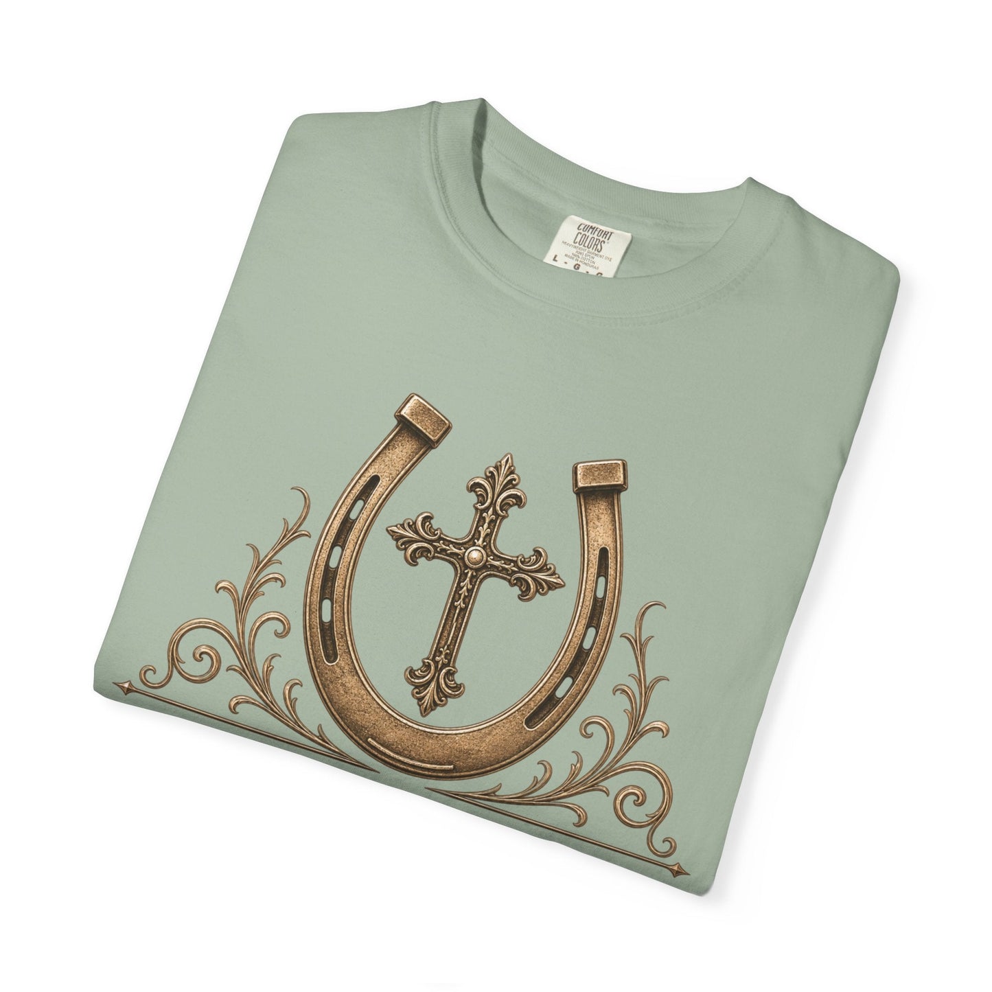 Faith Family Ranch Front T-Shirt - Just Us Flynn’s
