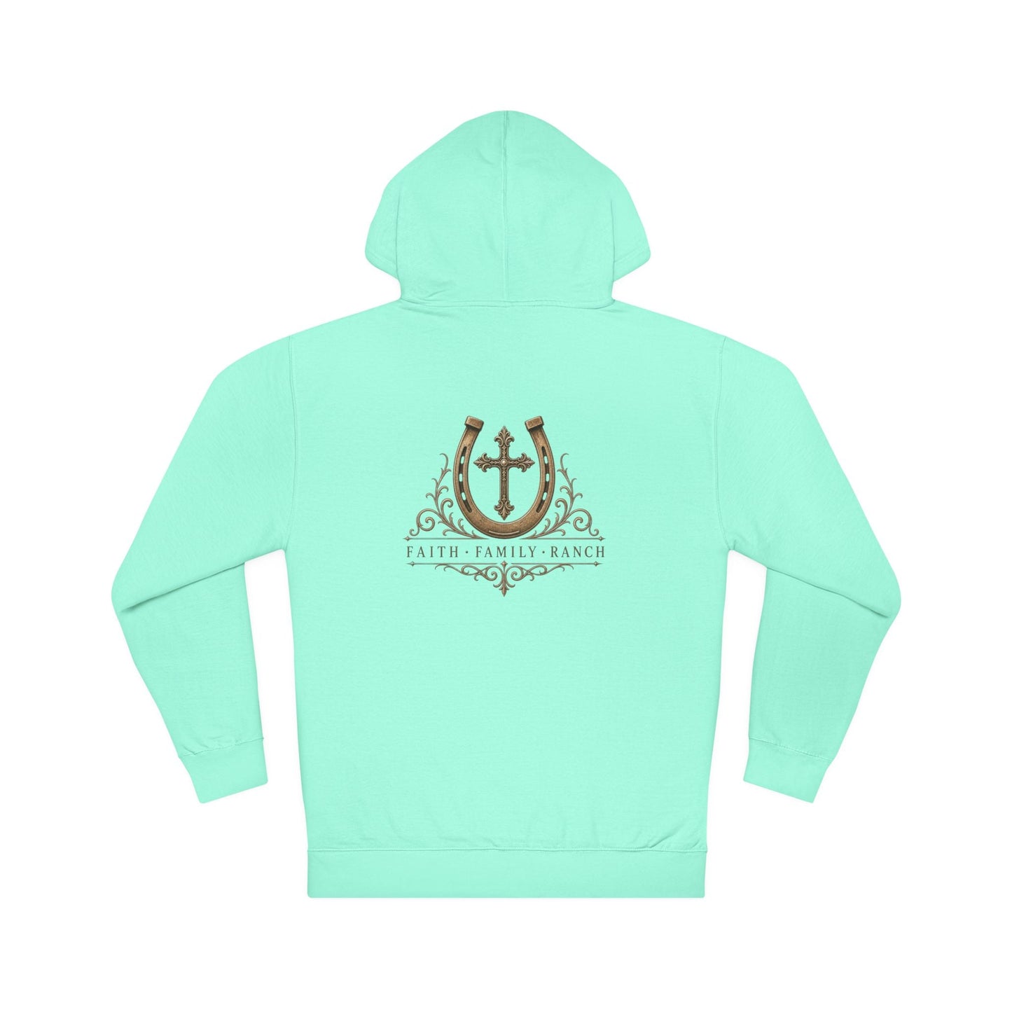 Faith Family Ranch Hoodie - Just Us Flynn’s