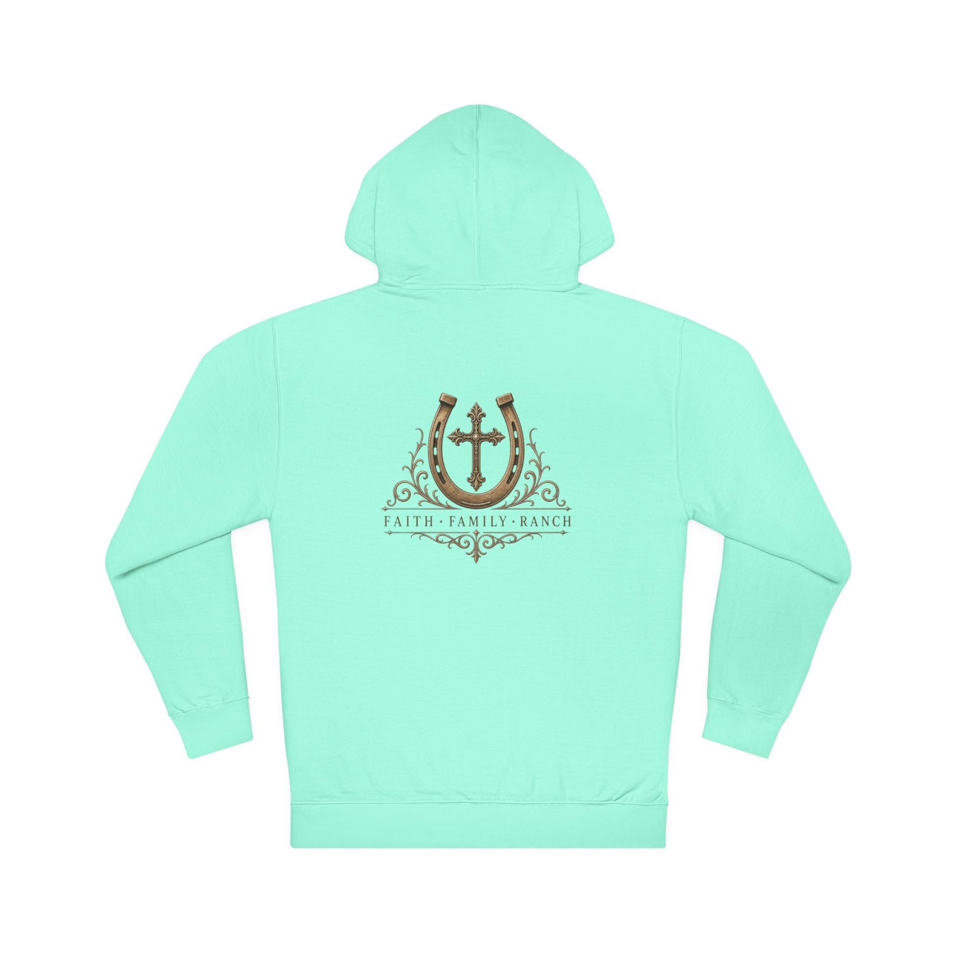 Faith Family Ranch Hoodie - Just Us Flynn’s