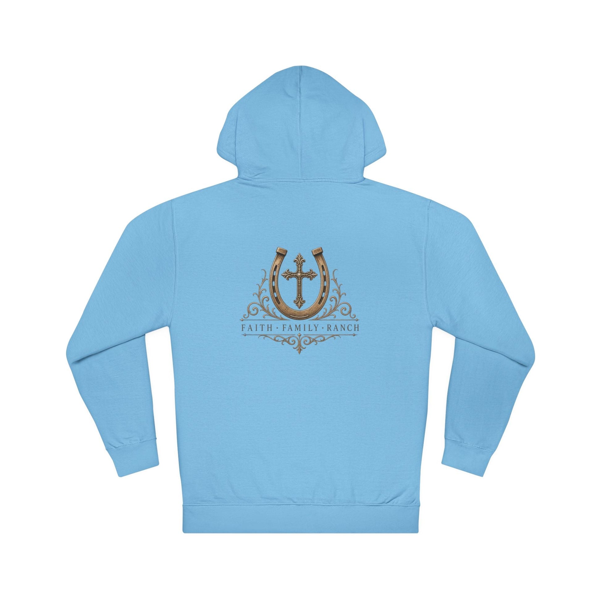 Faith Family Ranch Hoodie - Just Us Flynn’s
