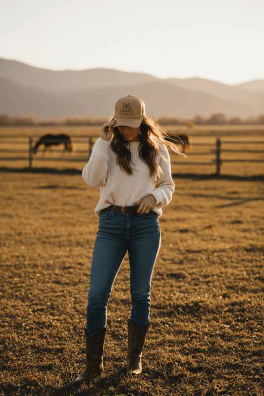 Faith Family Ranch Trucker Hat - Just Us Flynn’s