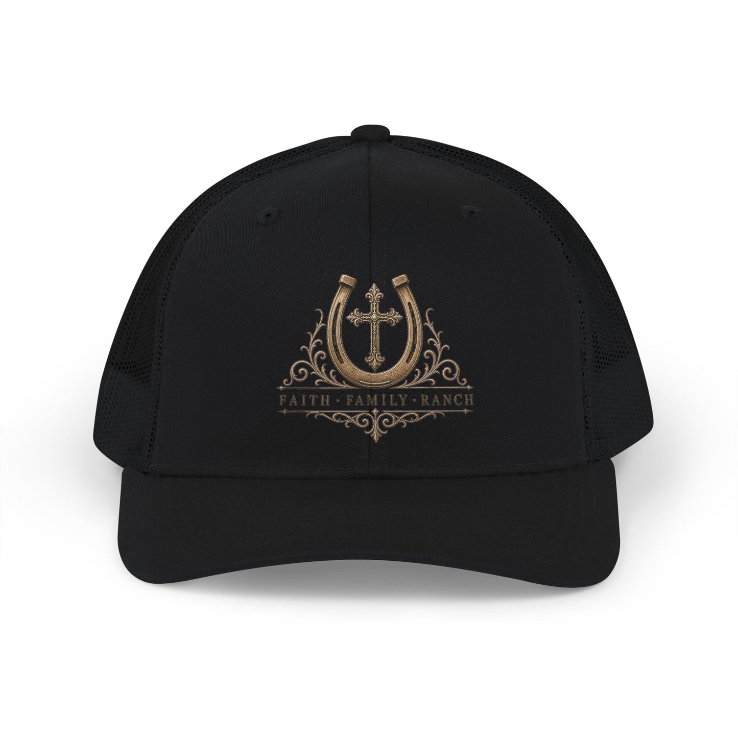 Faith Family Ranch Trucker Hat - Just Us Flynn’s