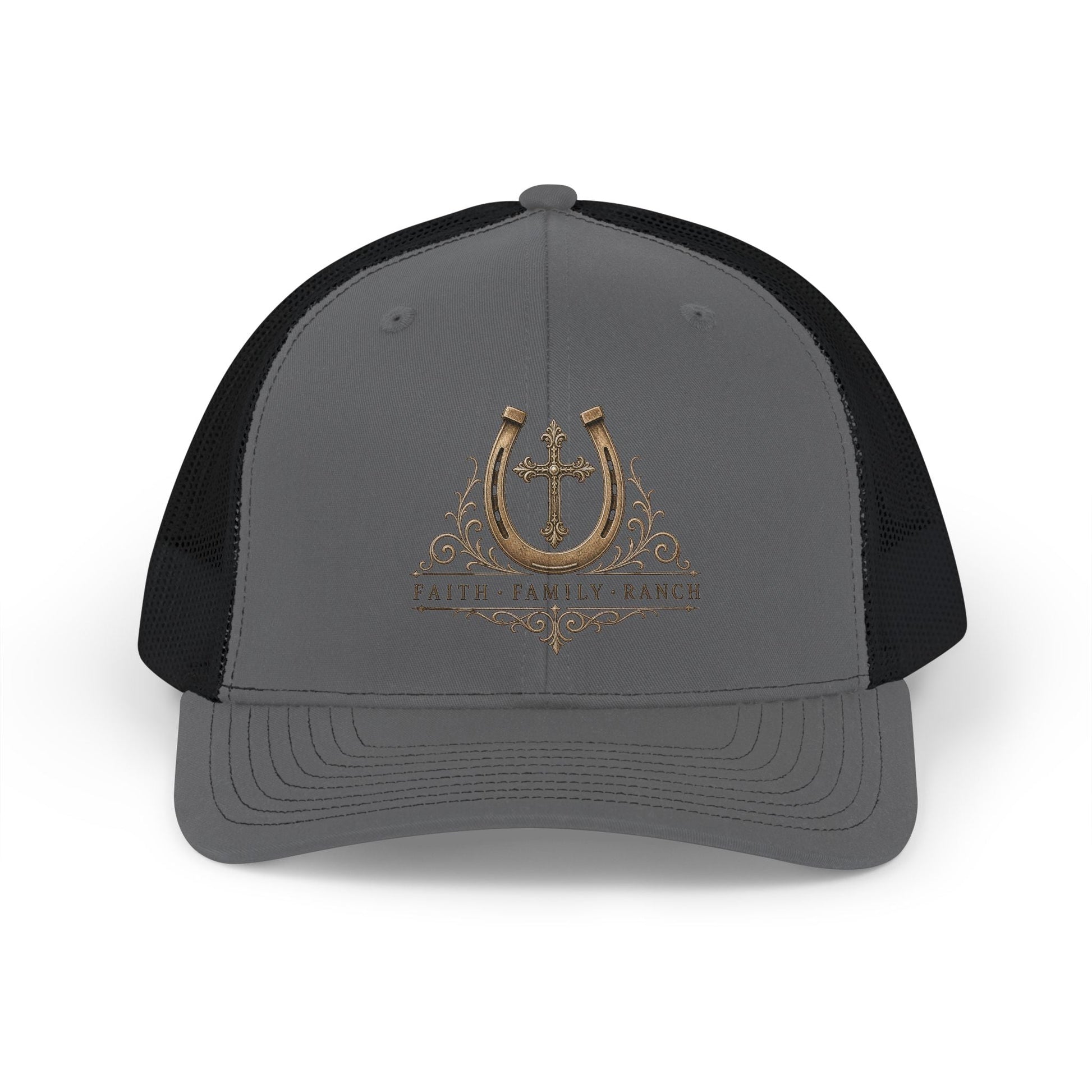 Faith Family Ranch Trucker Hat - Just Us Flynn’s