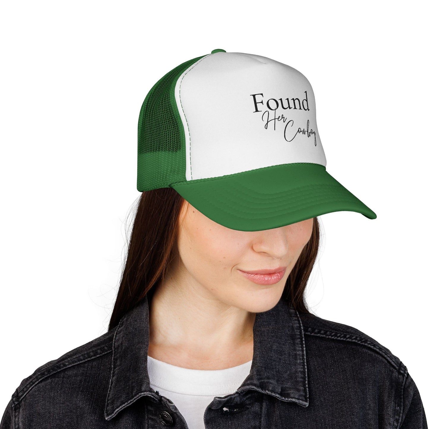 Found Her Cowboy Trucker Hat - Just Us Flynn’s