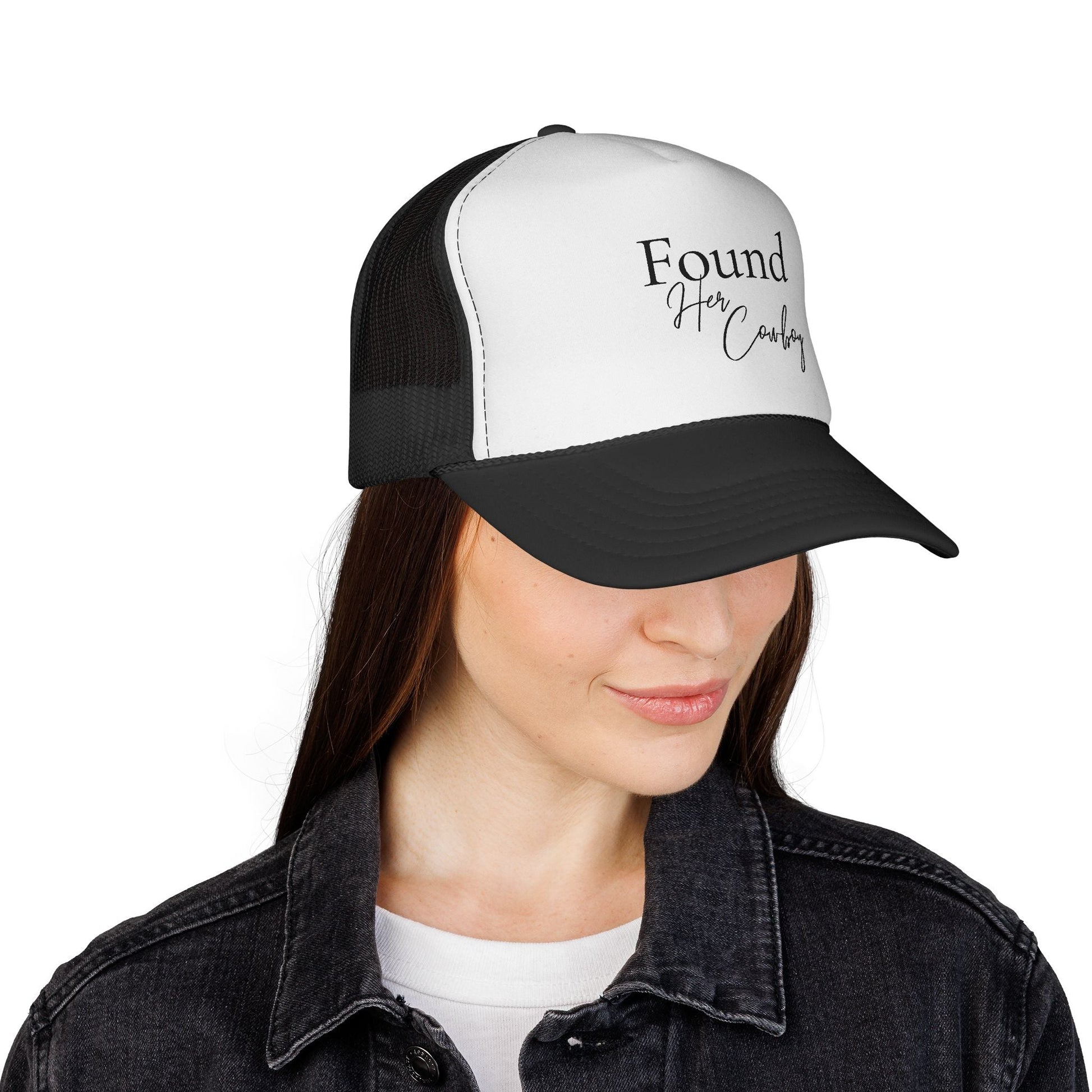 Found Her Cowboy Trucker Hat - Just Us Flynn’s