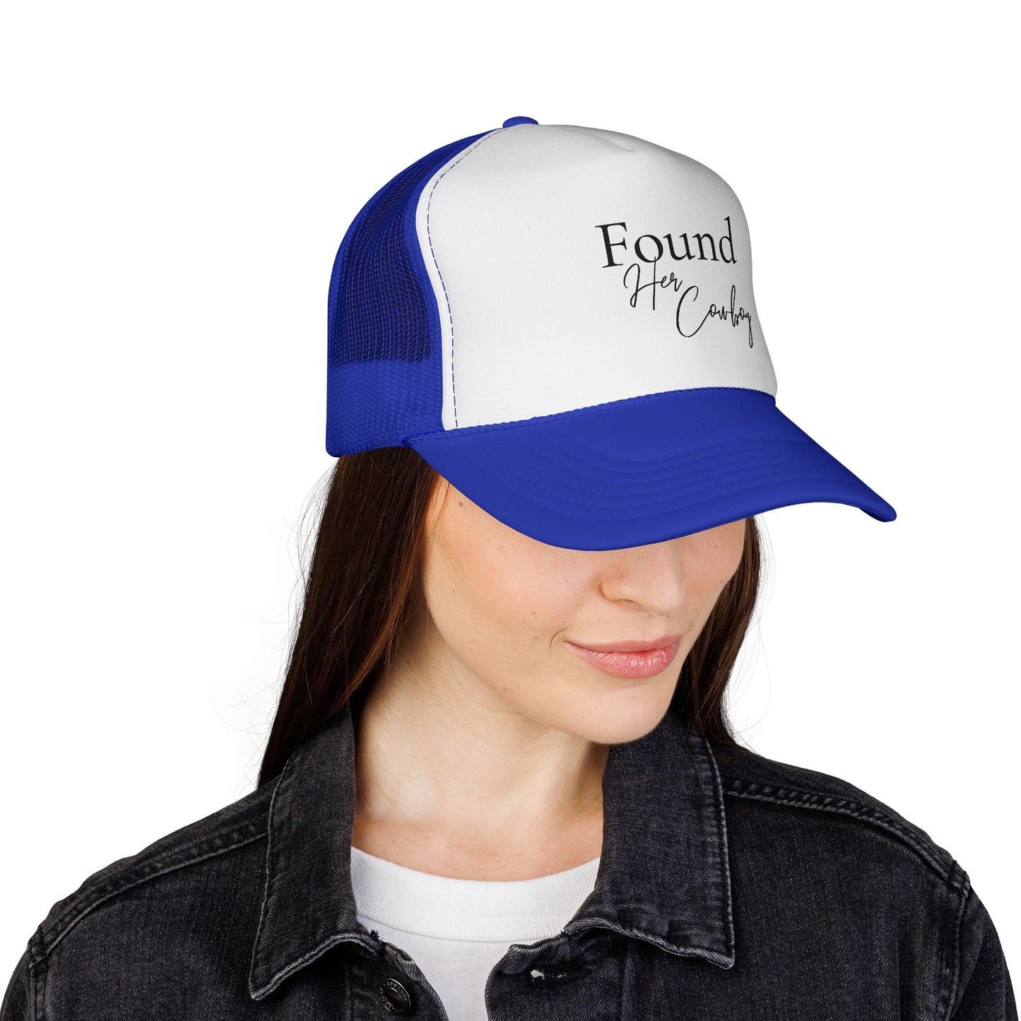 Found Her Cowboy Trucker Hat - Just Us Flynn’s