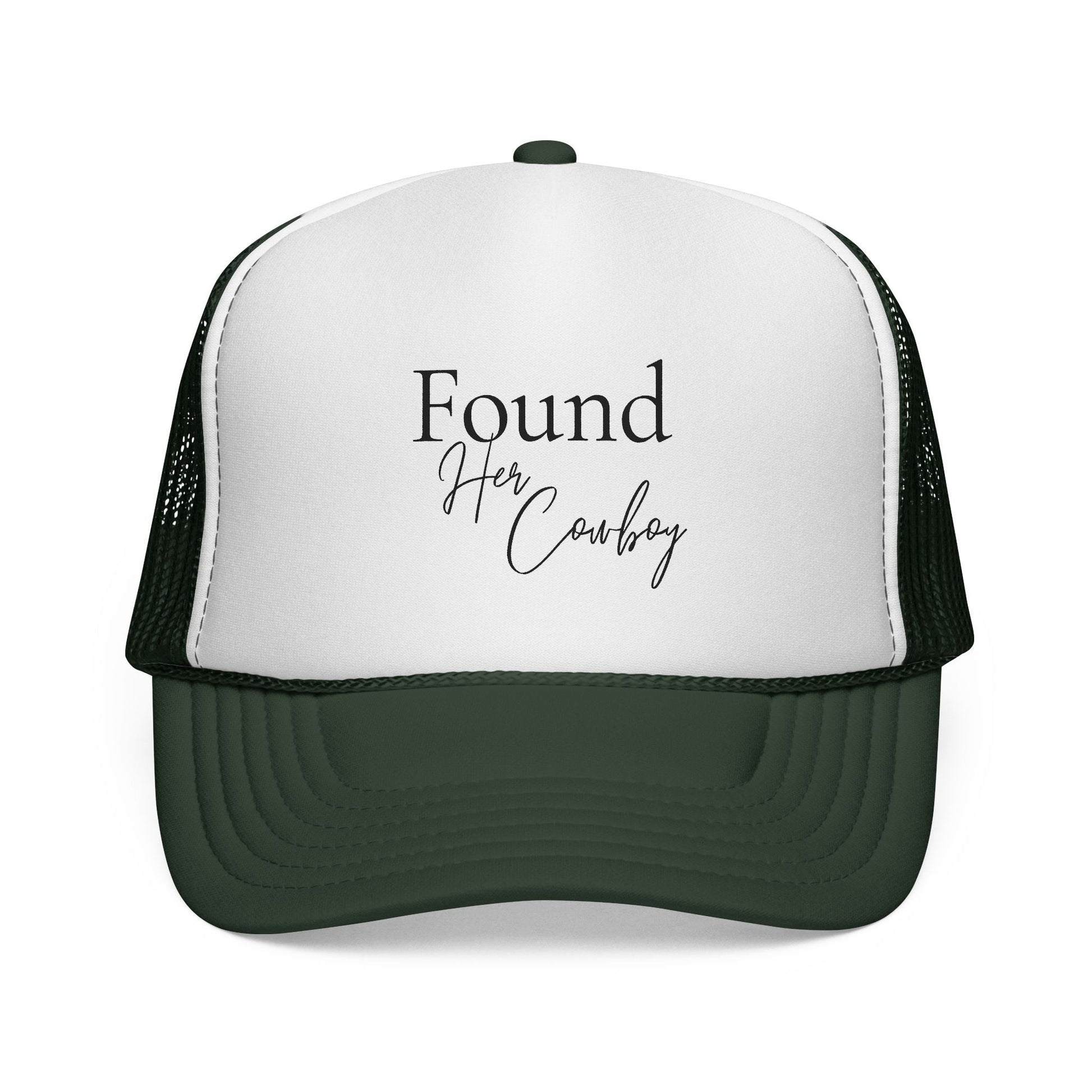 Found Her Cowboy Trucker Hat - Just Us Flynn’s