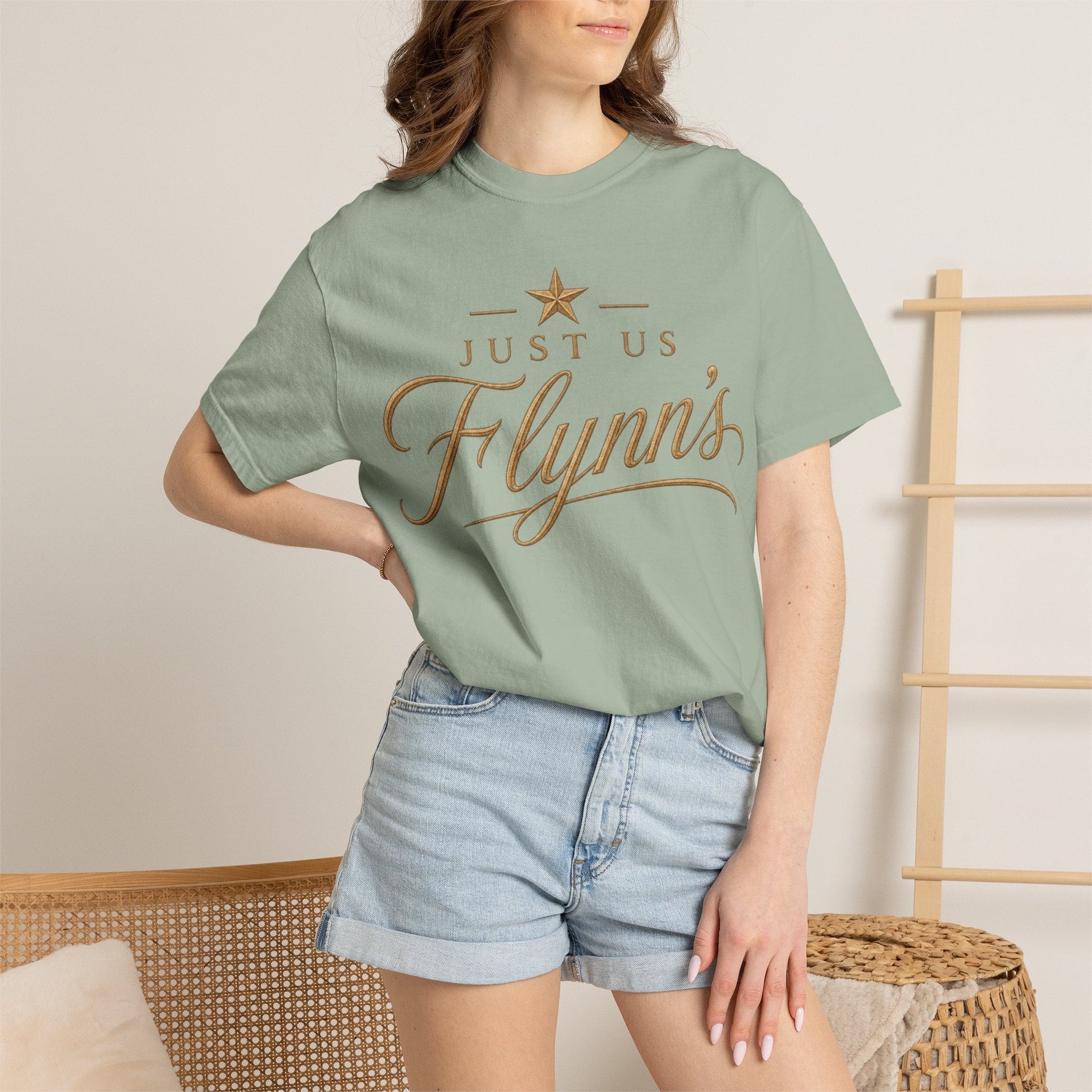 Just Us Flynns Front Logo T-Shirt - Just Us Flynn’s
