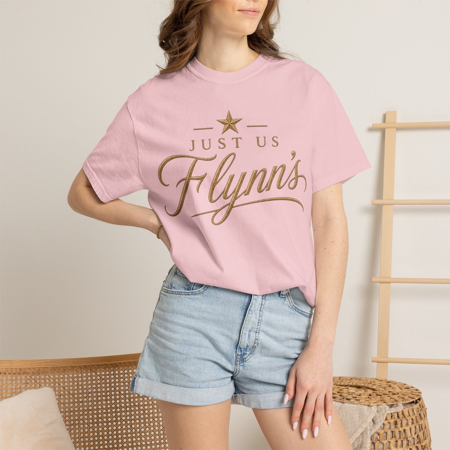 Just Us Flynns Front Logo T-Shirt - Just Us Flynn’s
