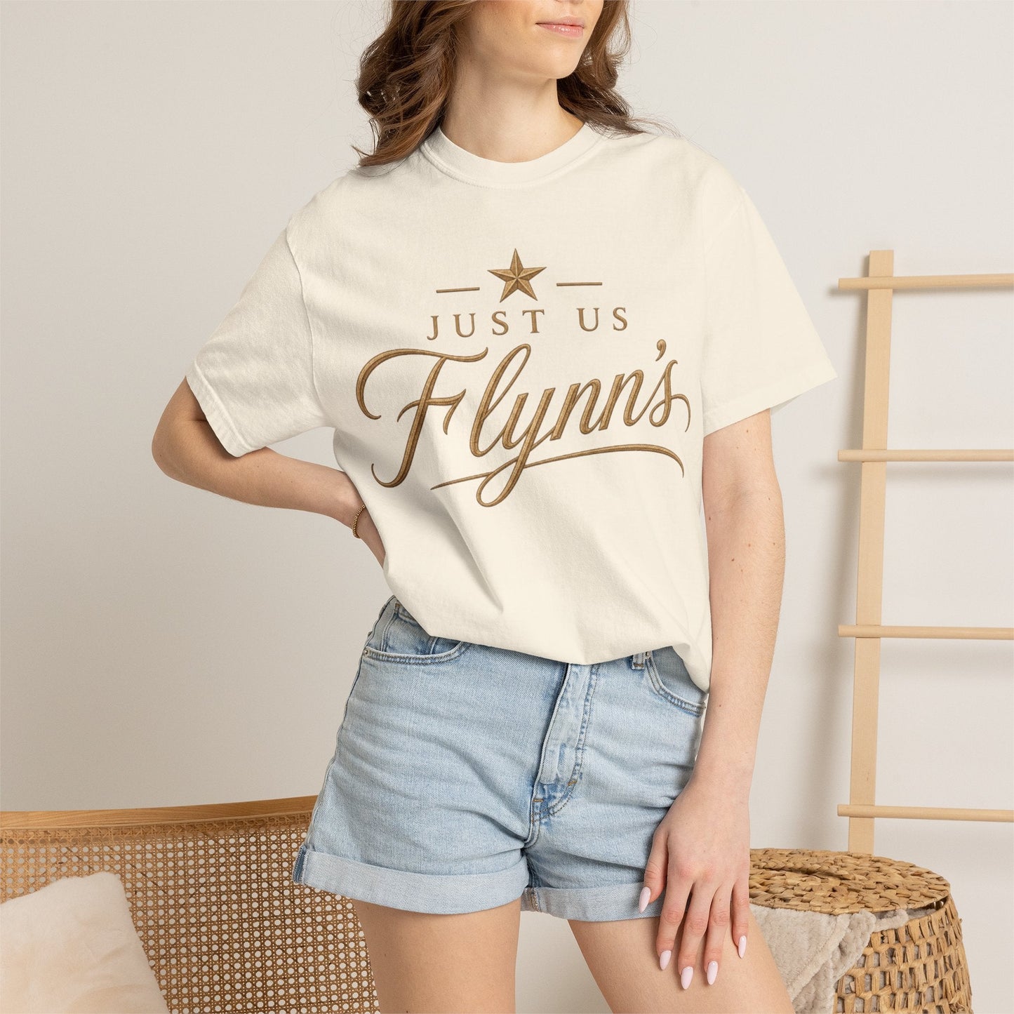 Just Us Flynns Front Logo T-Shirt - Just Us Flynn’s