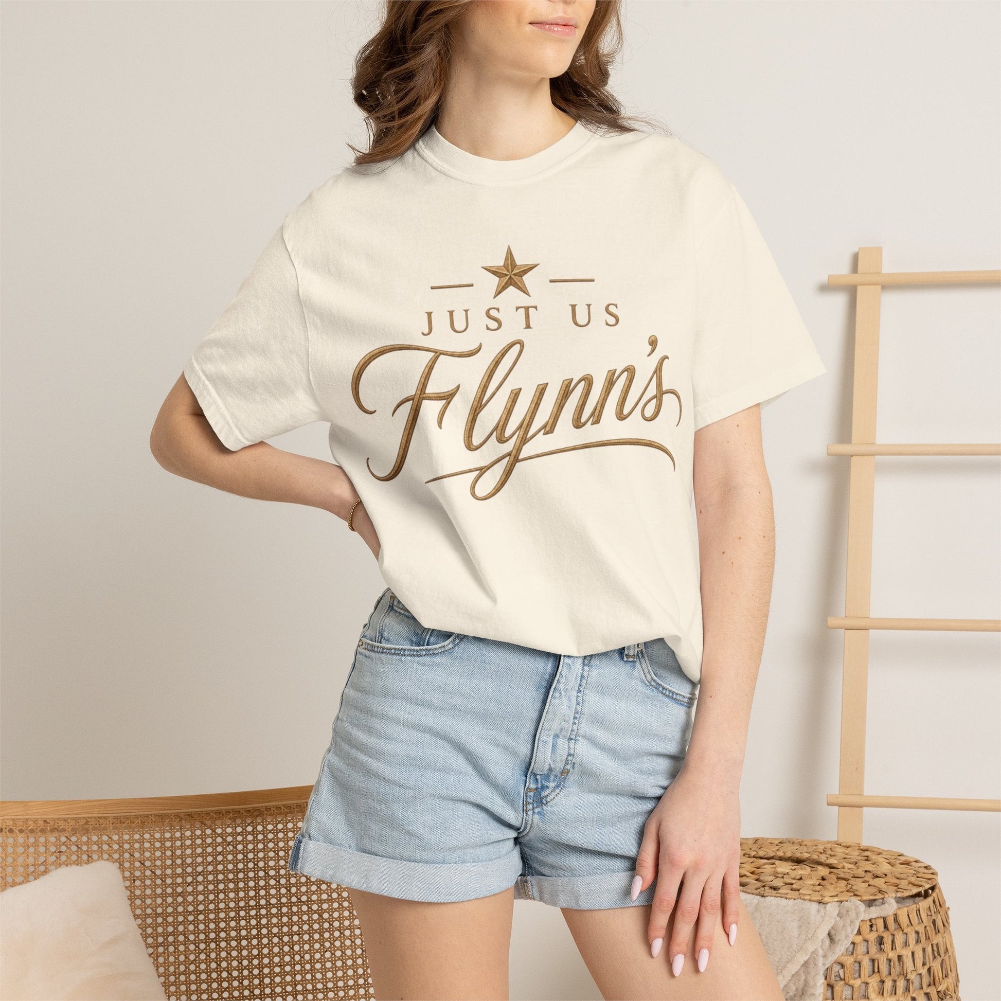 Just Us Flynns Front Logo T-Shirt - Just Us Flynn’s