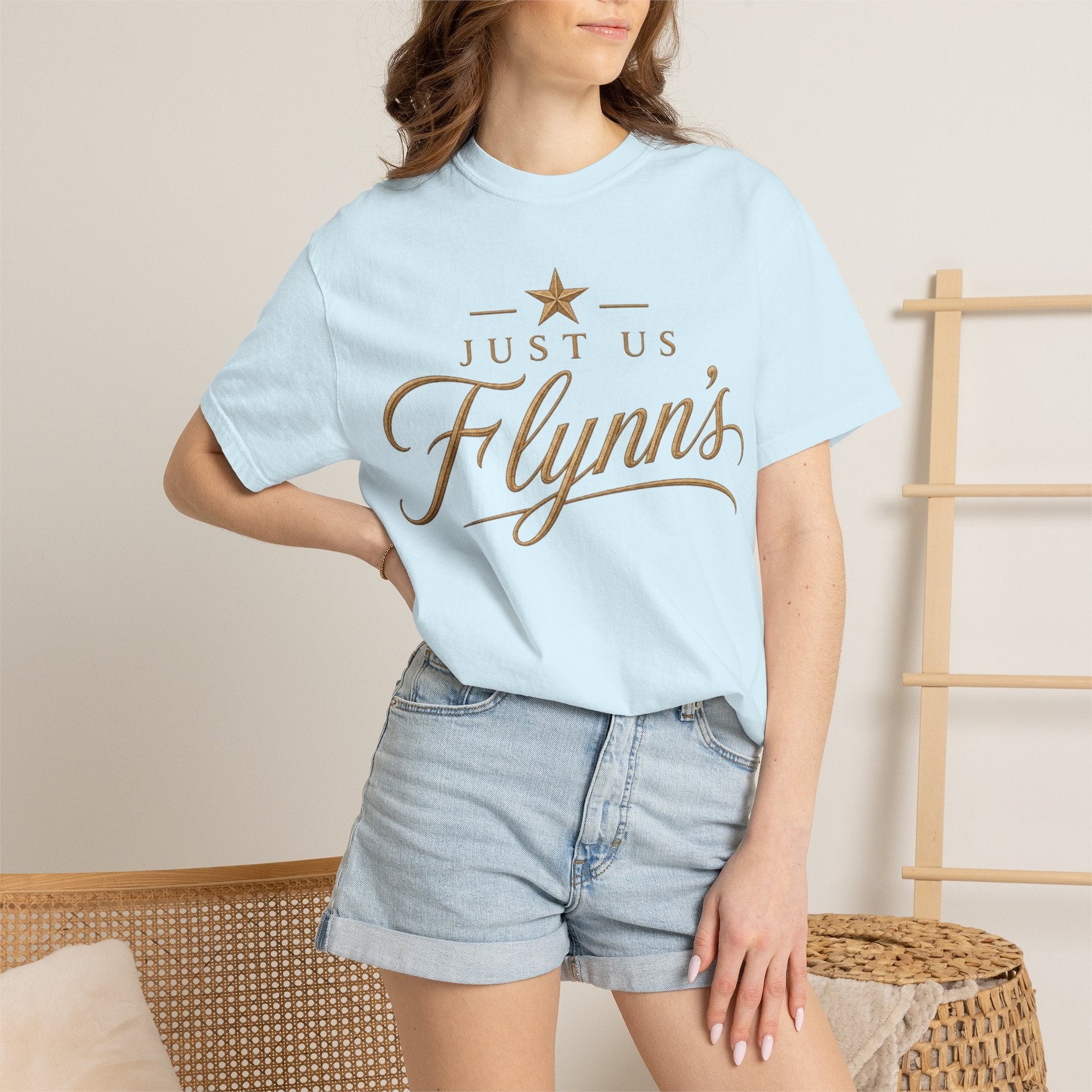 Just Us Flynns Front Logo T-Shirt - Just Us Flynn’s