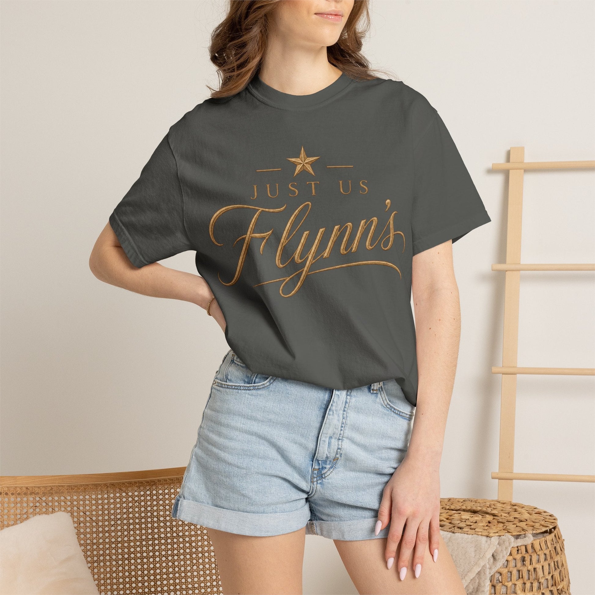 Just Us Flynns Front Logo T-Shirt - Just Us Flynn’s
