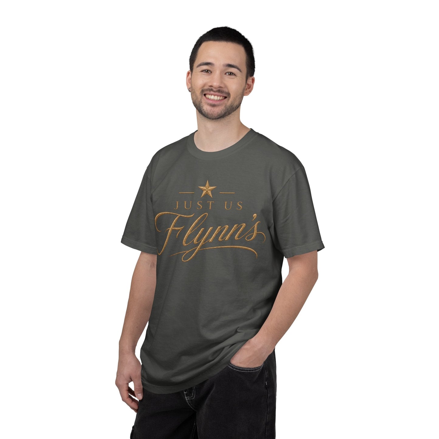 Just Us Flynns Front Logo T-Shirt - Just Us Flynn’s