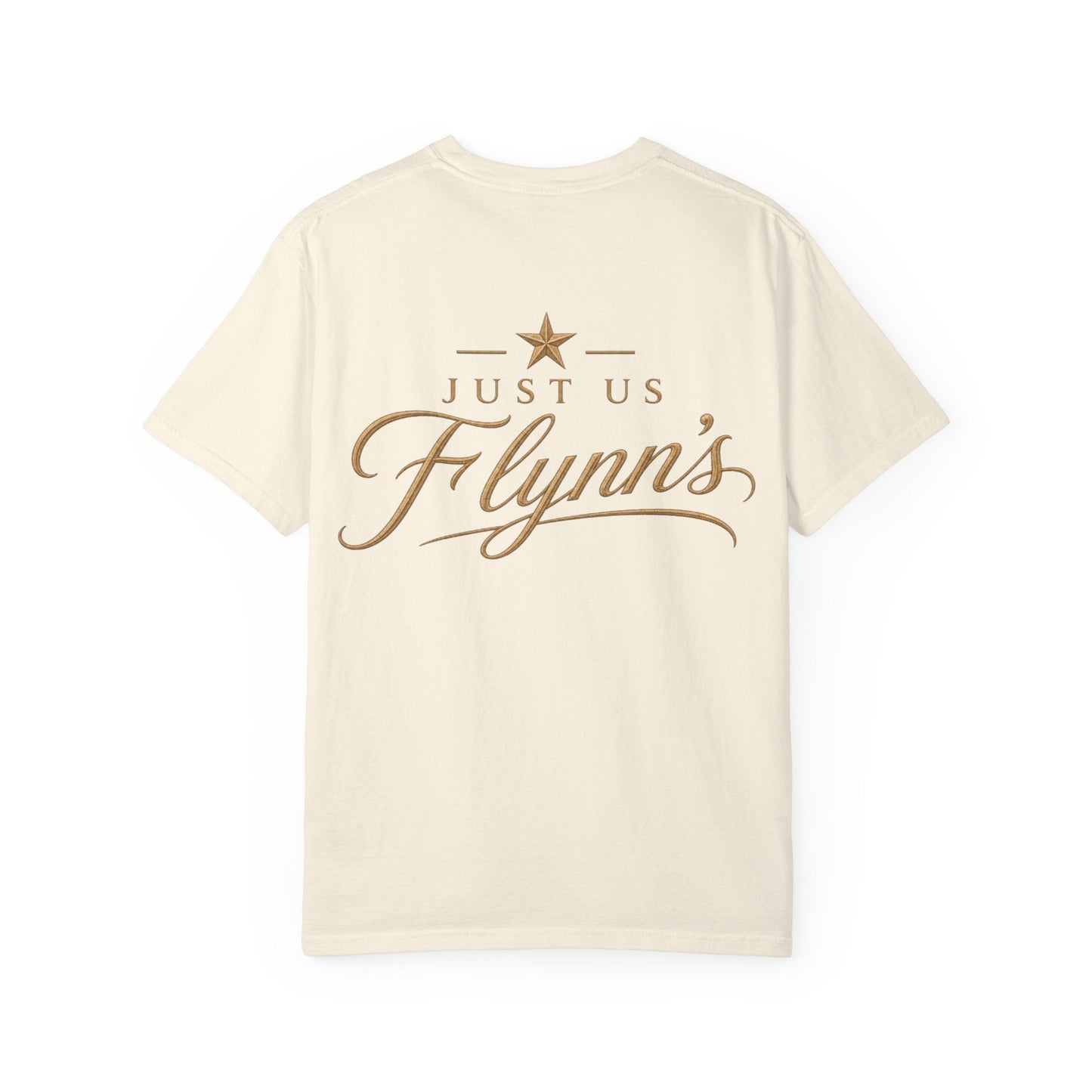 Just Us Flynns Front/Back Logo T-Shirt - Just Us Flynn’s