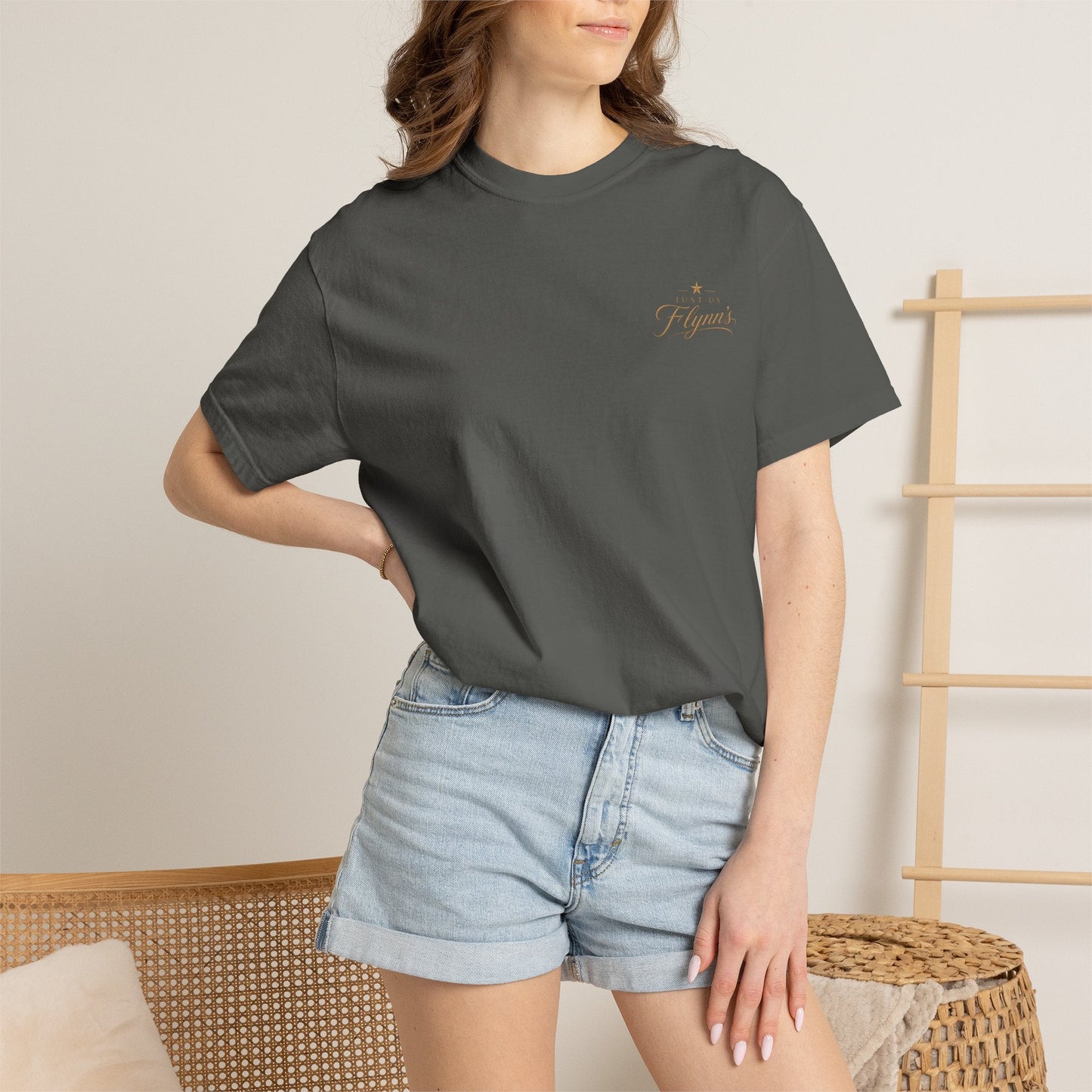 Just Us Flynns Front/Back Logo T-Shirt - Just Us Flynn’s