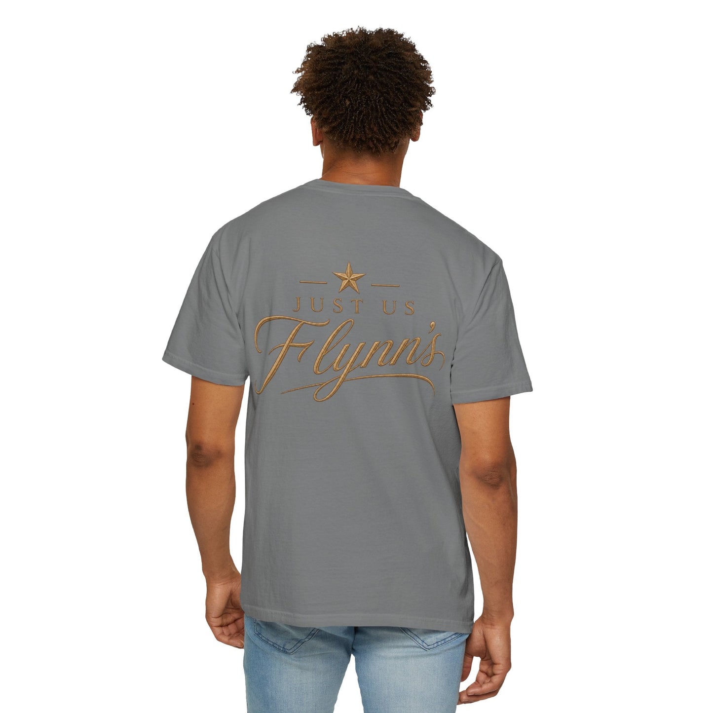 Just Us Flynns Front/Back Logo T-Shirt - Just Us Flynn’s
