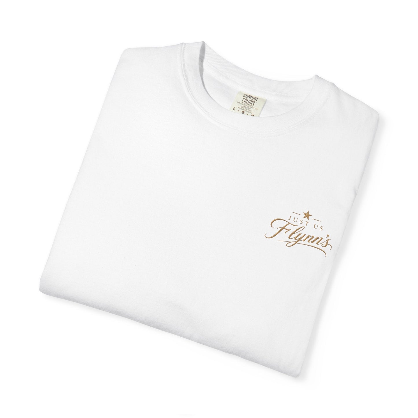 Just Us Flynns Front/Back Logo T-Shirt - Just Us Flynn’s