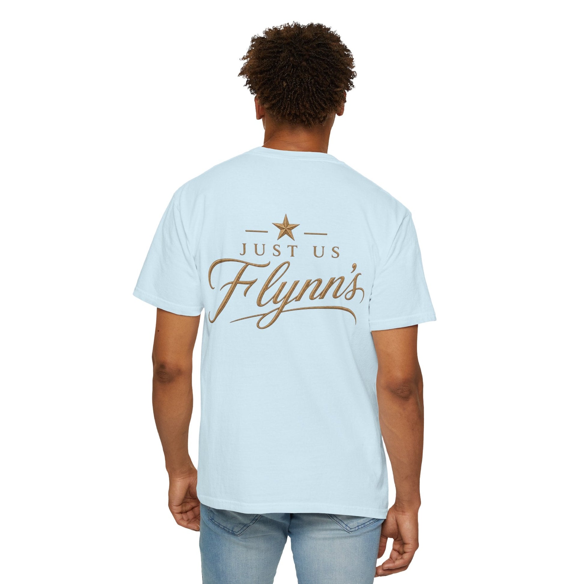 Just Us Flynns Front/Back Logo T-Shirt - Just Us Flynn’s