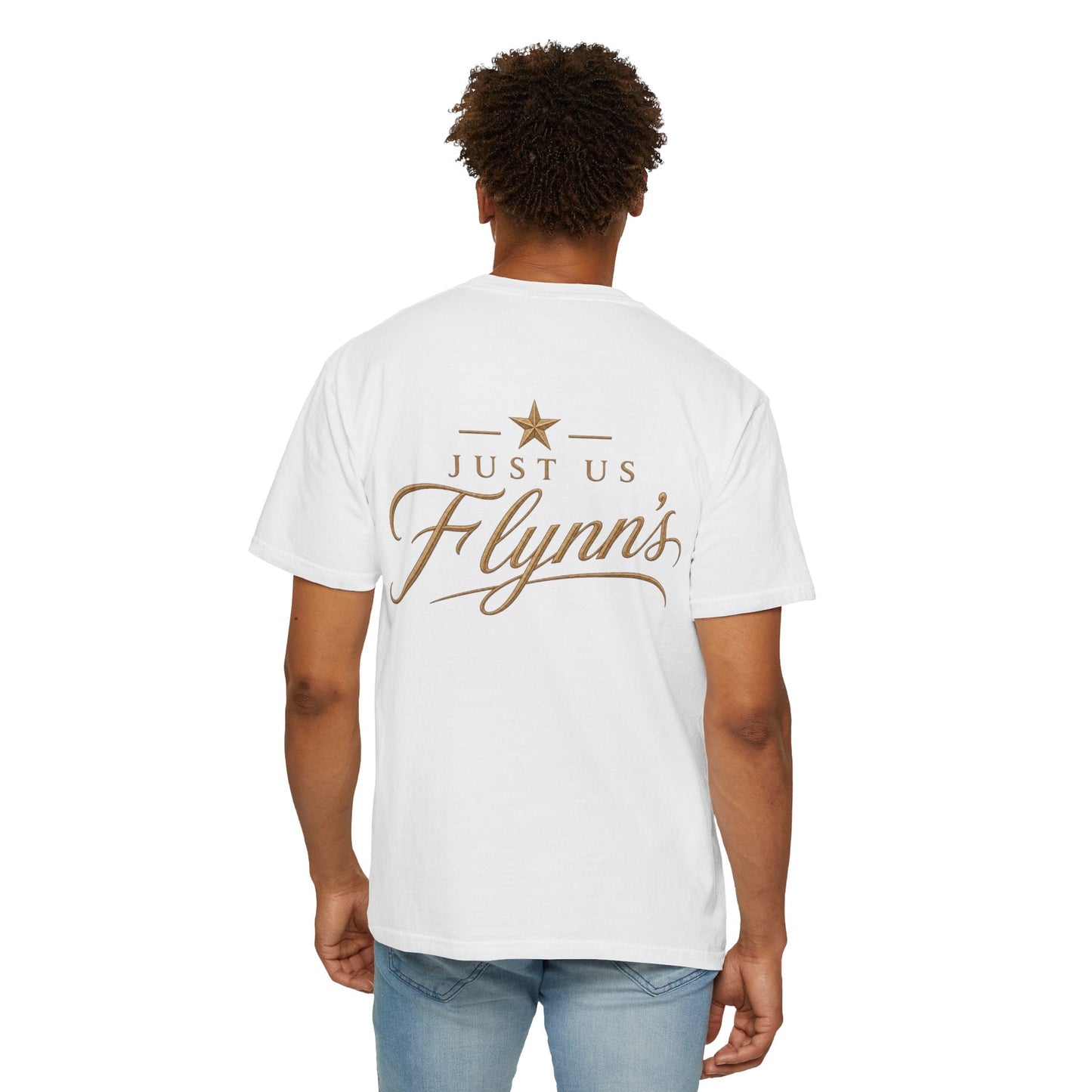 Just Us Flynns Front/Back Logo T-Shirt - Just Us Flynn’s