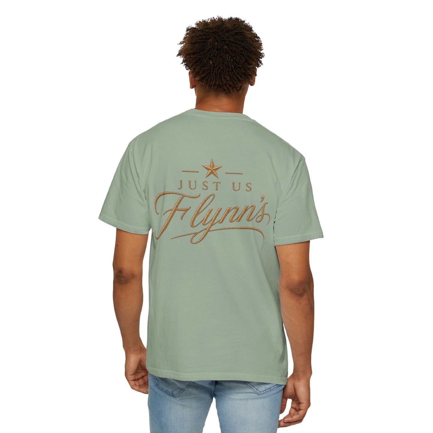 Just Us Flynns Front/Back Logo T-Shirt - Just Us Flynn’s