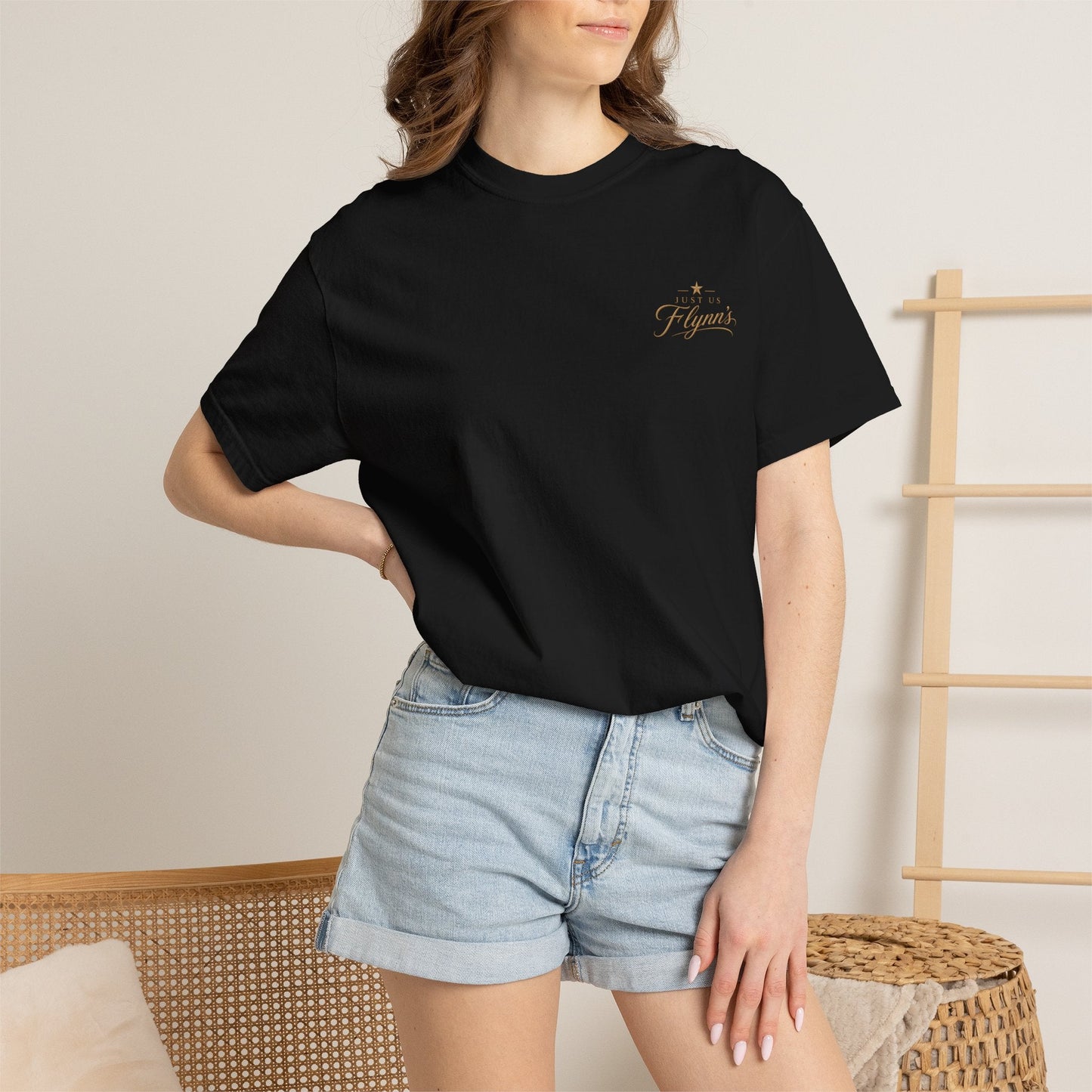 Just Us Flynns Front/Back Logo T-Shirt - Just Us Flynn’s
