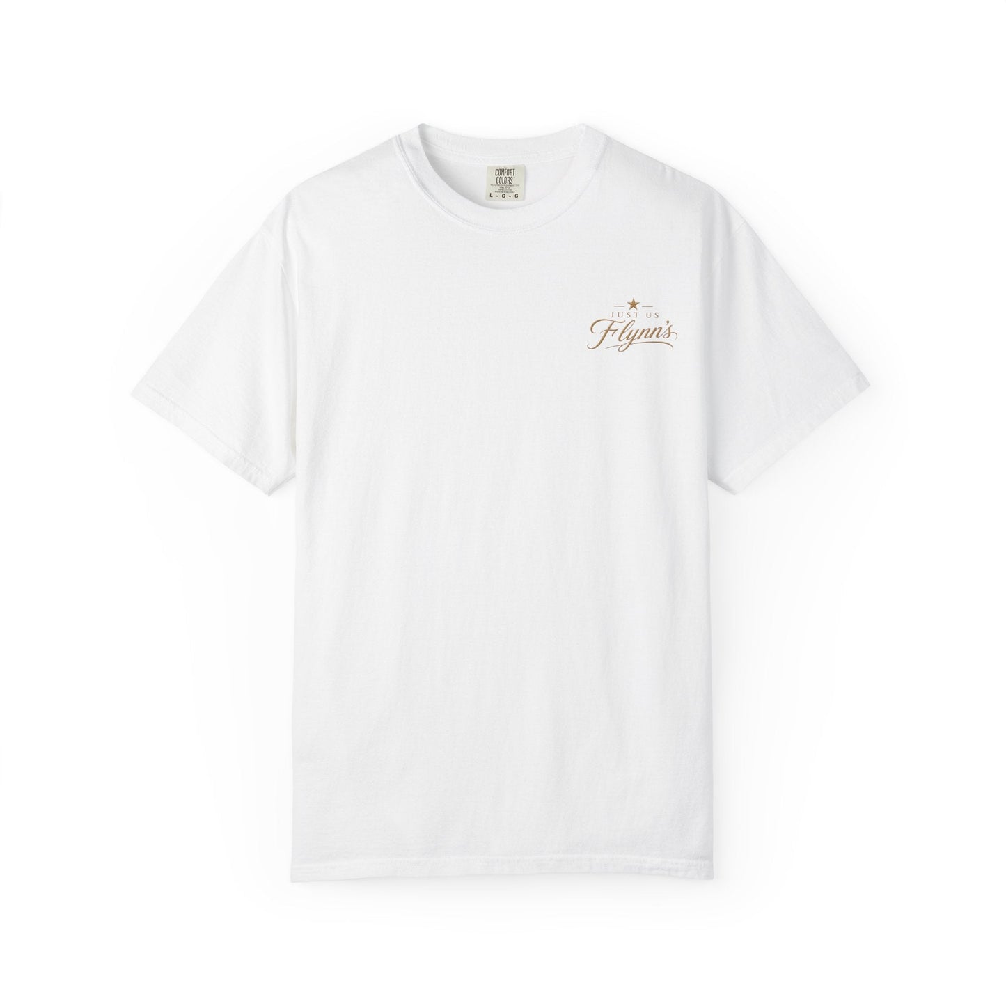 Just Us Flynns Front/Back Logo T-Shirt - Just Us Flynn’s