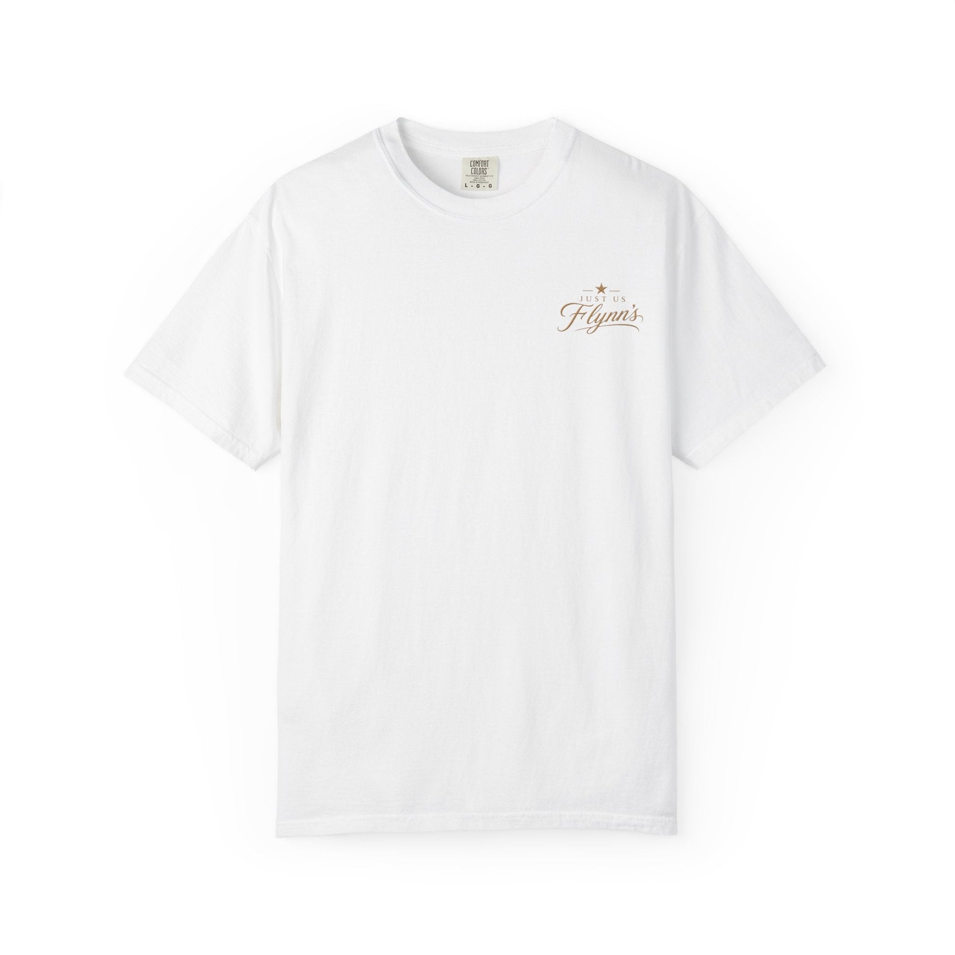 Just Us Flynns Front/Back Logo T-Shirt - Just Us Flynn’s