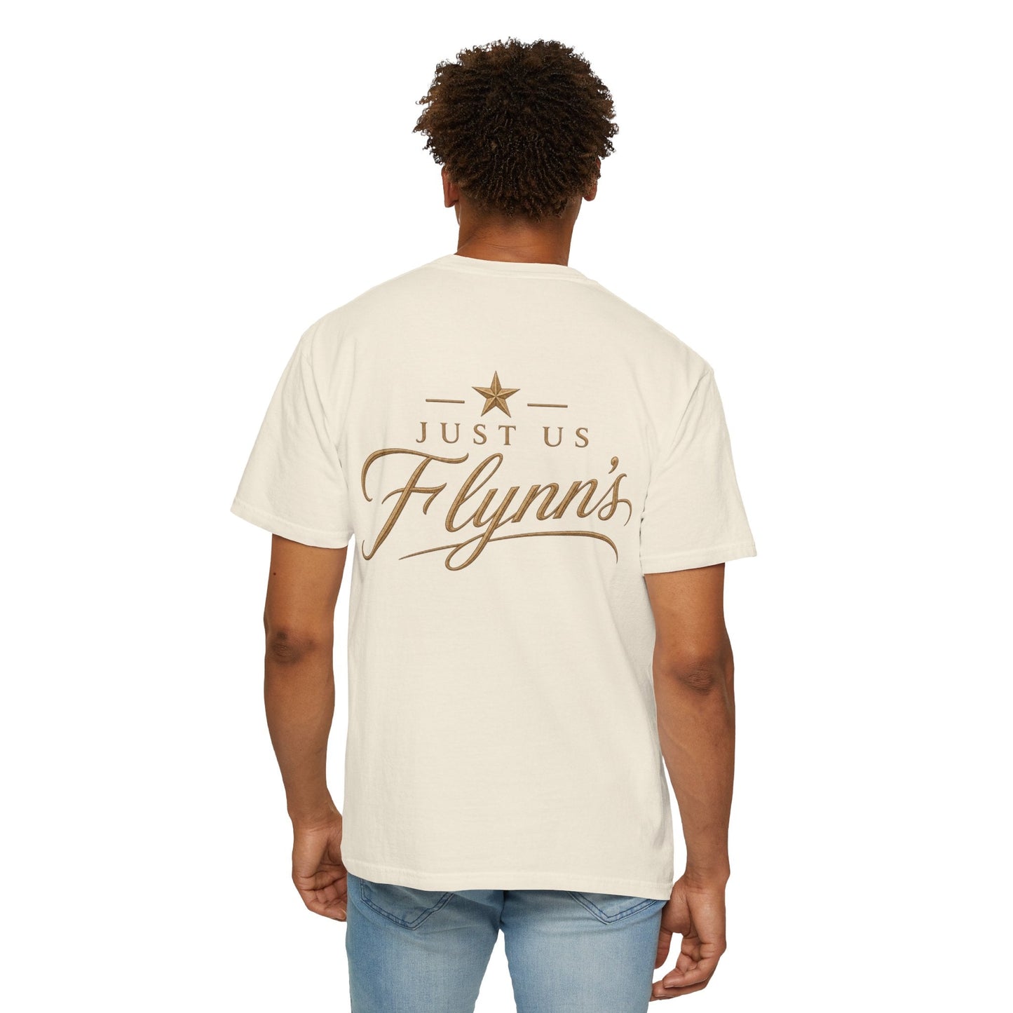 Just Us Flynns Front/Back Logo T-Shirt - Just Us Flynn’s