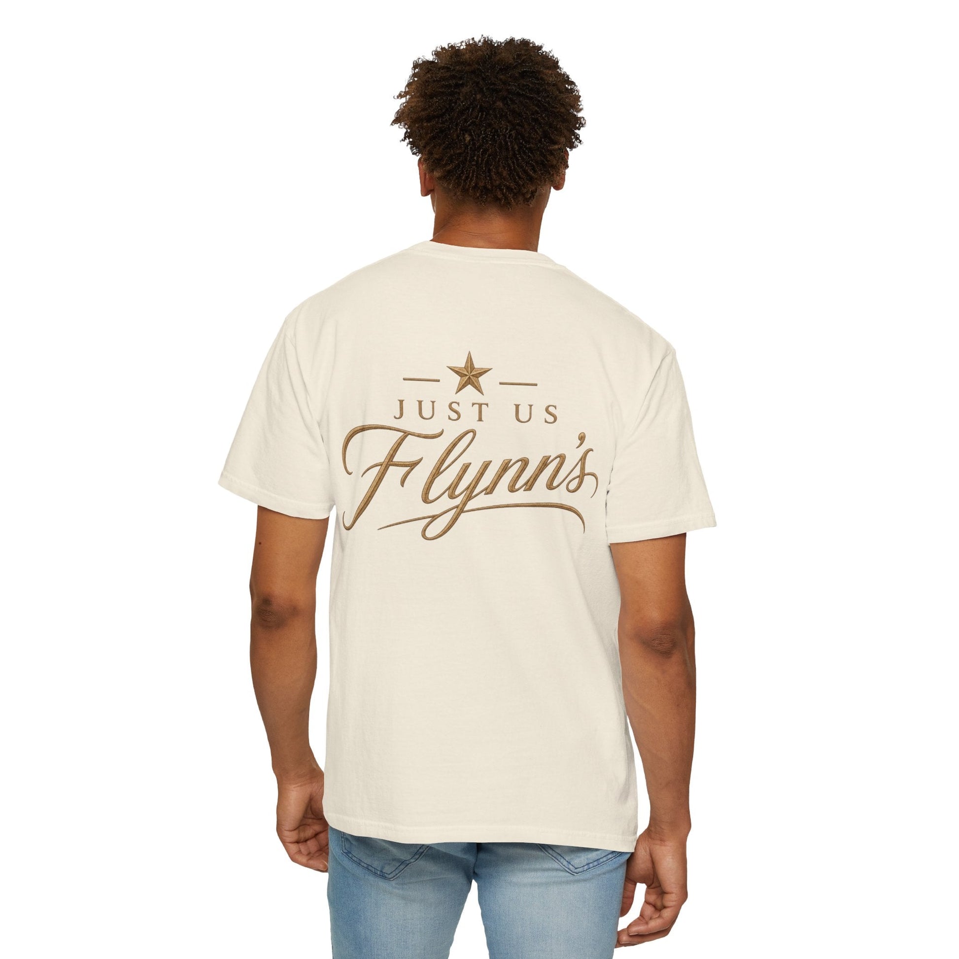 Just Us Flynns Front/Back Logo T-Shirt - Just Us Flynn’s