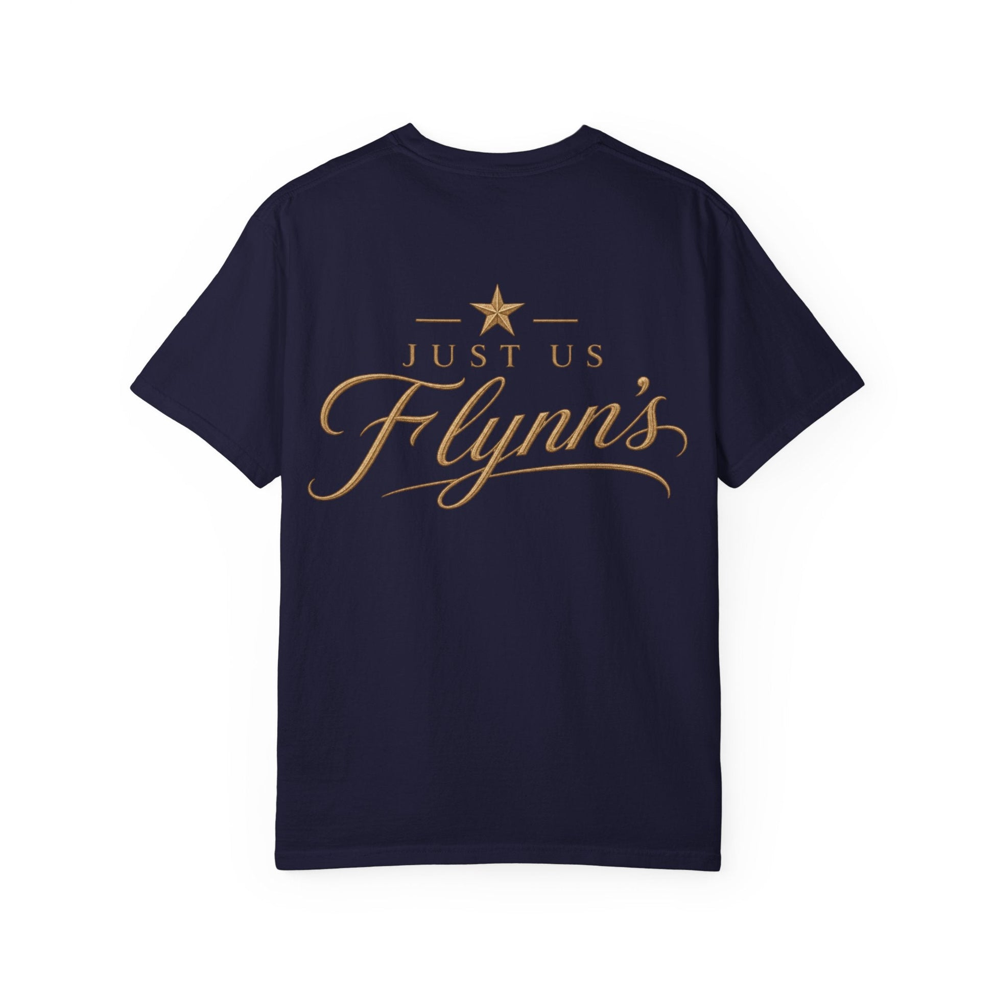 Just Us Flynns Front/Back Logo T-Shirt - Just Us Flynn’s