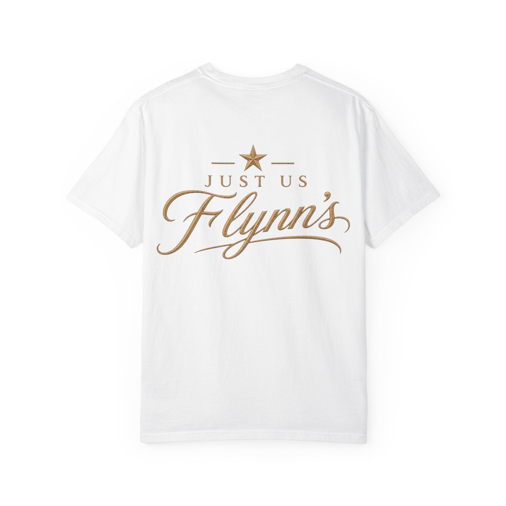 Just Us Flynns Front/Back Logo T-Shirt - Just Us Flynn’s