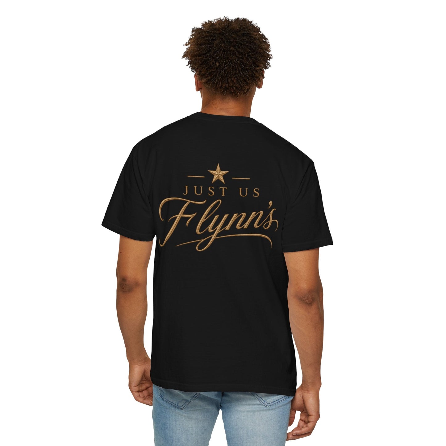Just Us Flynns Front/Back Logo T-Shirt - Just Us Flynn’s