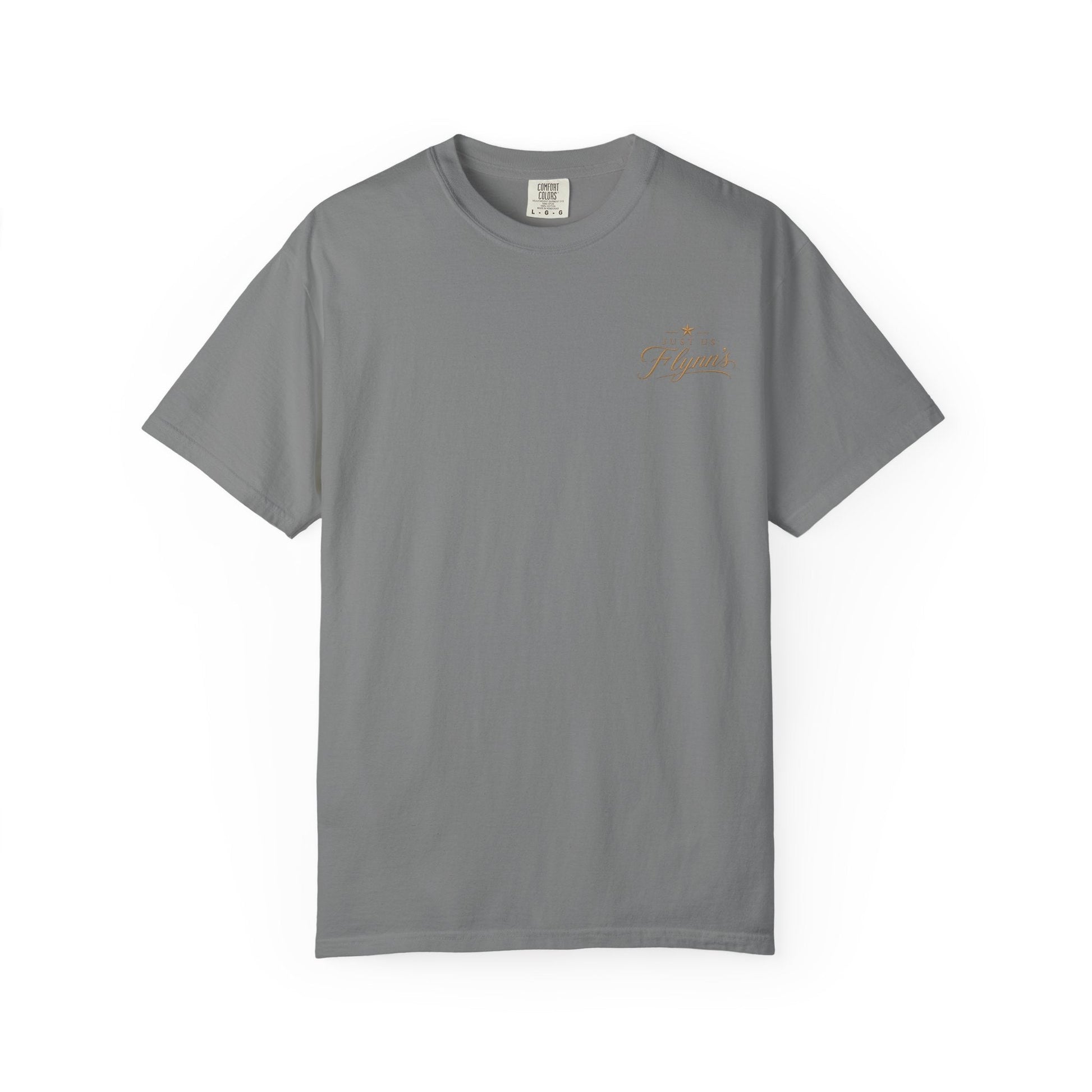 Just Us Flynns Front/Back Logo T-Shirt - Just Us Flynn’s
