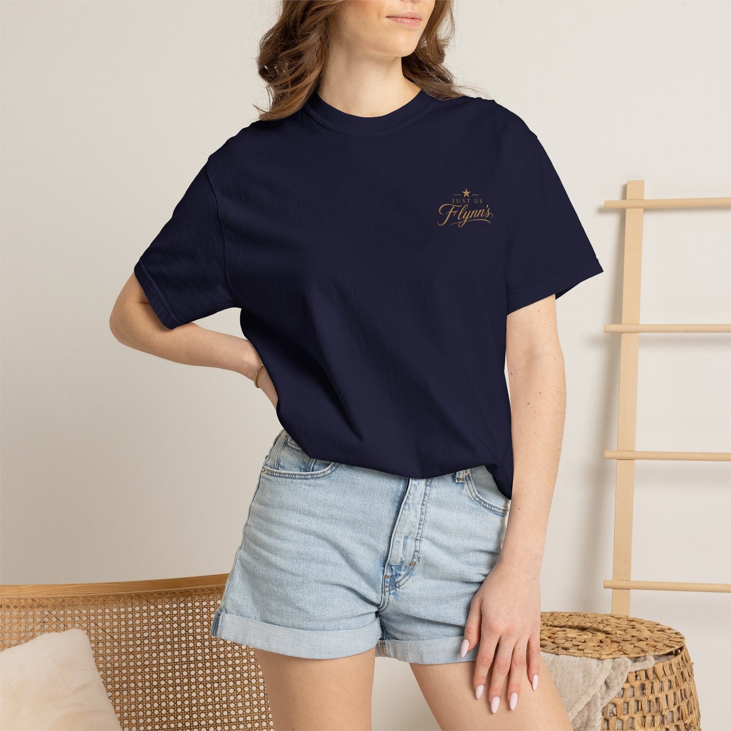 Just Us Flynns Front/Back Logo T-Shirt - Just Us Flynn’s